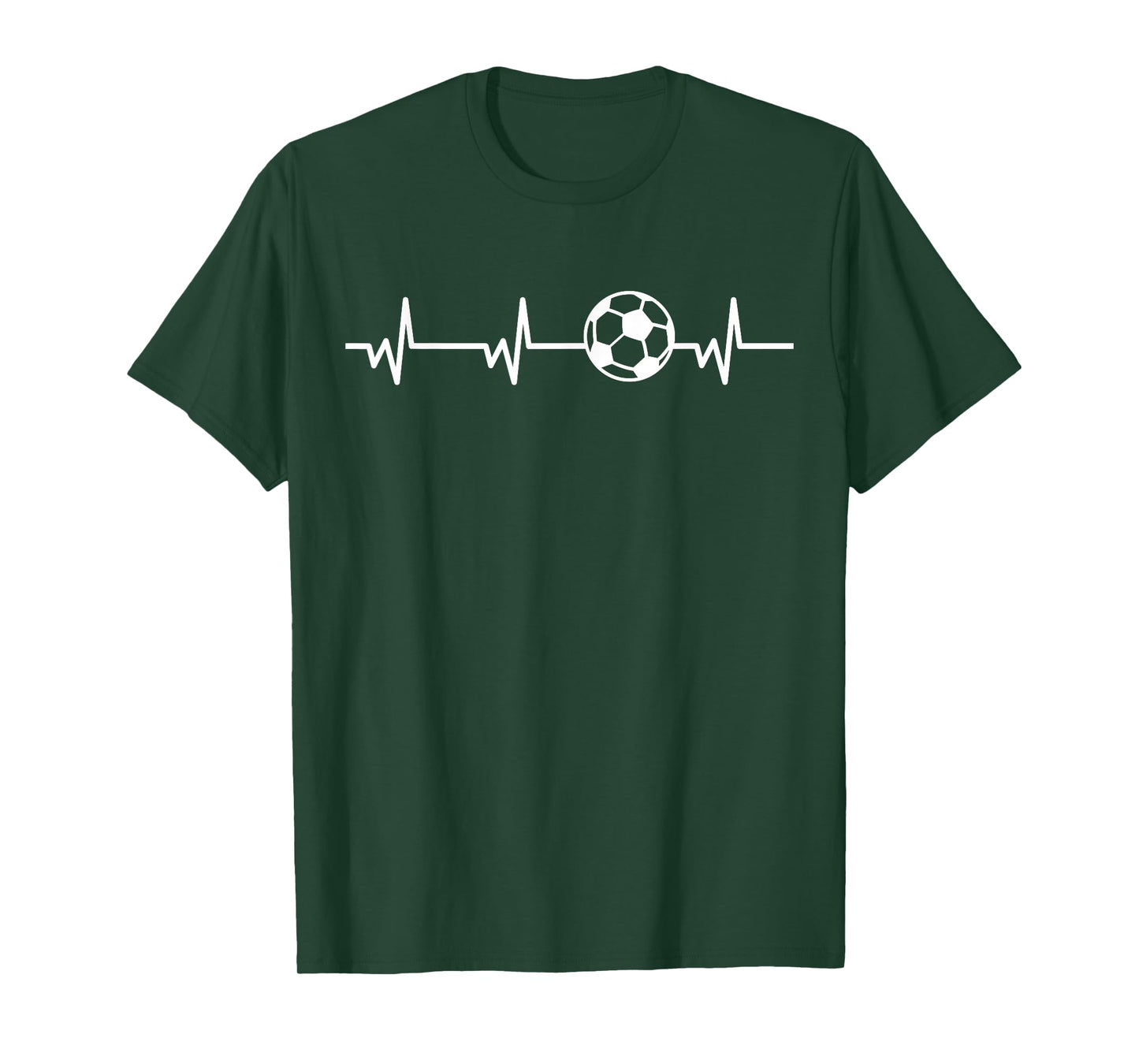 Soccer Heartbeat Ball- Funny Soccer Lover Player Love Soccer T-Shirt