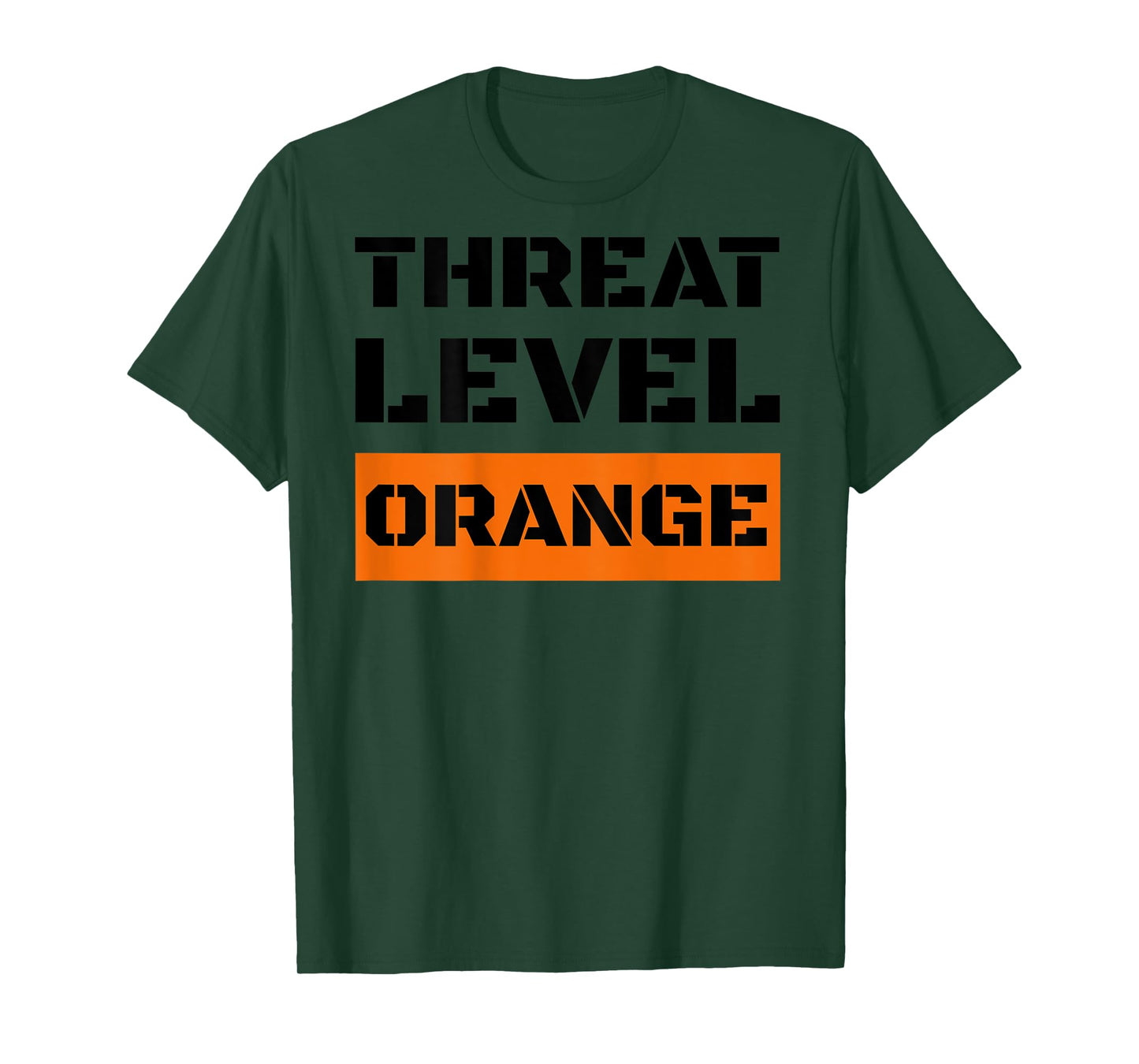 Threat Level Orange High Risk of Trump Ruining America T-Shirt