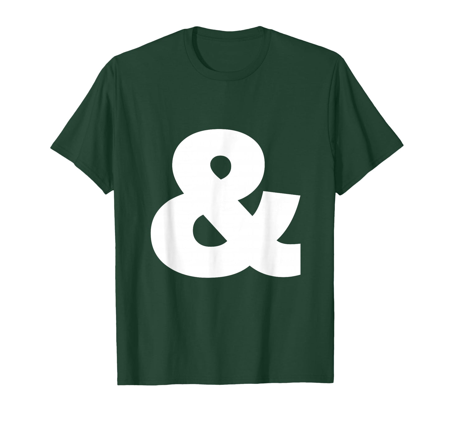 And sign & ampersand symbol, alphabet Initial tee shirt T-Shirt