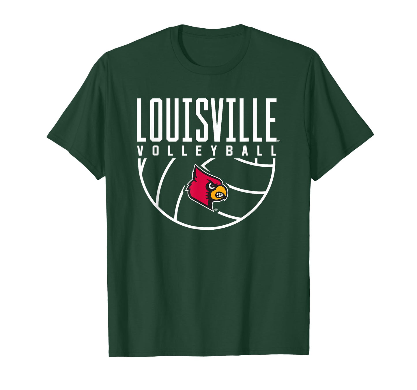 University of Louisville Cardinals Volleyball Arch T-Shirt