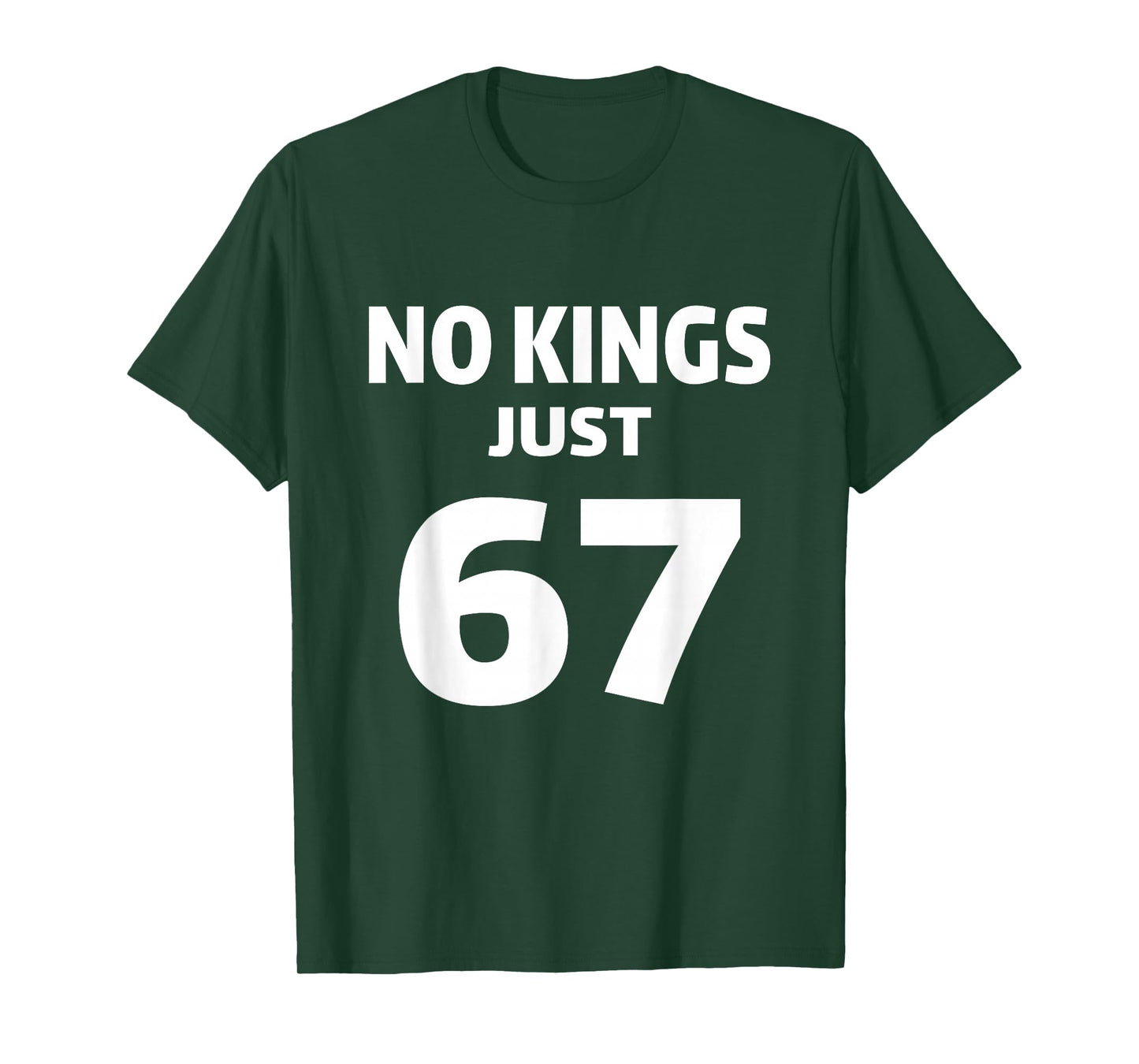Number 67 Matching Six Seven 6 7 Meme 6-7 NO Kings T-Shirt