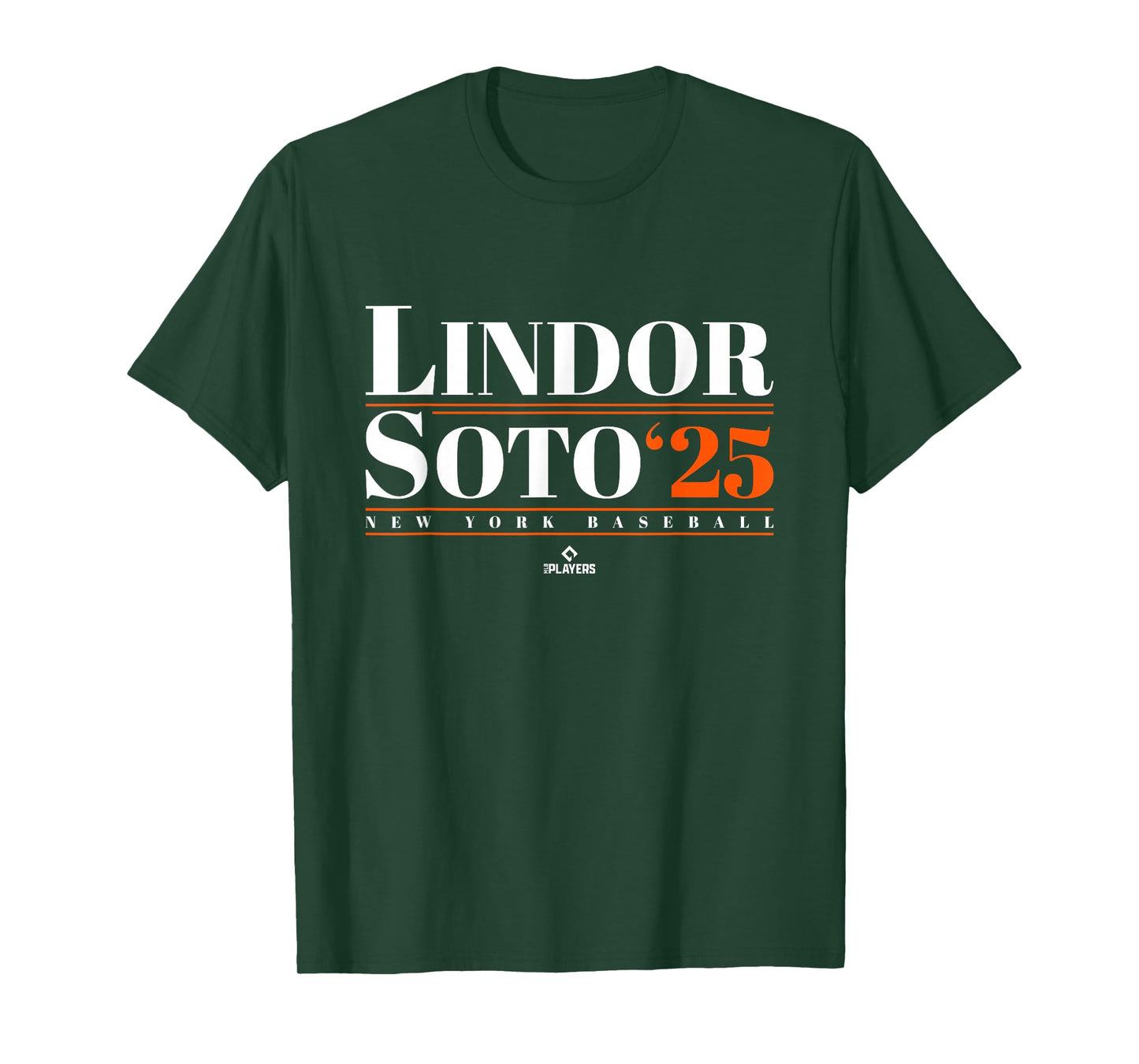 Francisco Lindor Juan Soto 2025 New York Baseball MLBPA T-Shirt