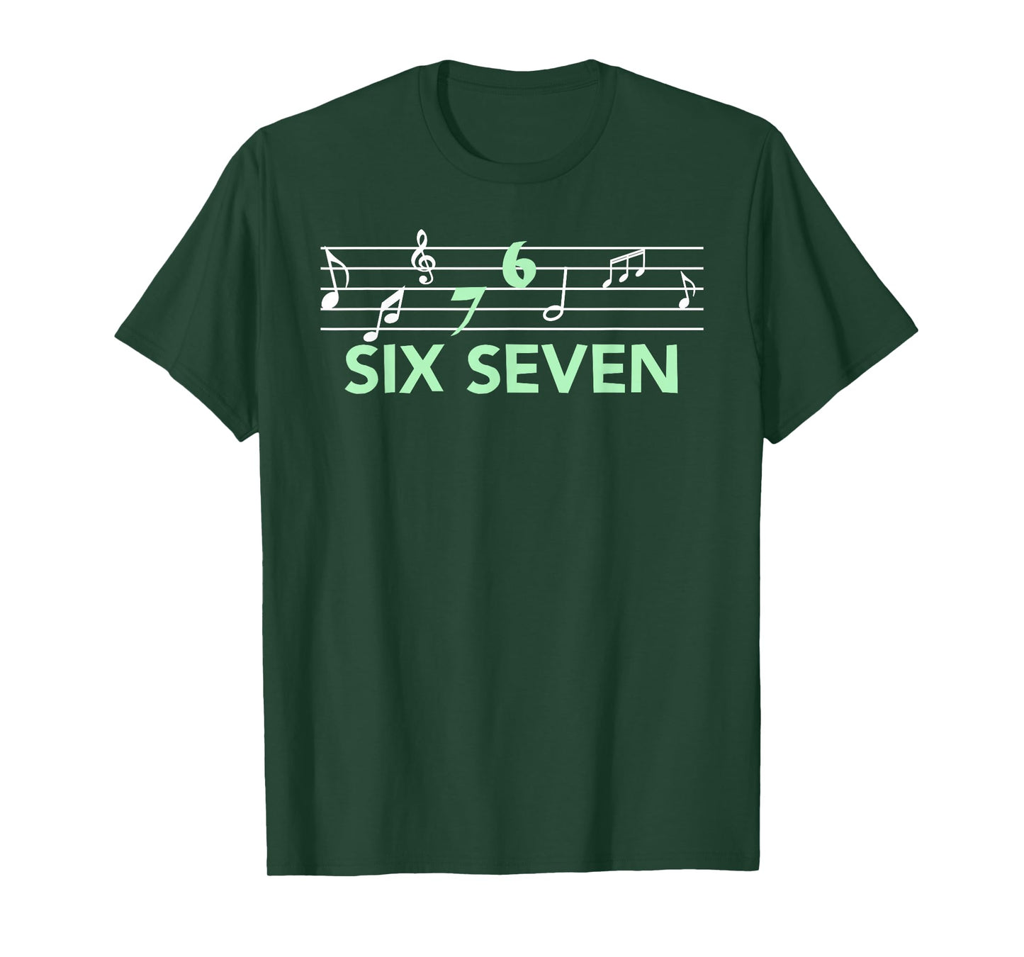 Funny Musical 67 Music Meme Slang Six Seven Music Teacher T-Shirt