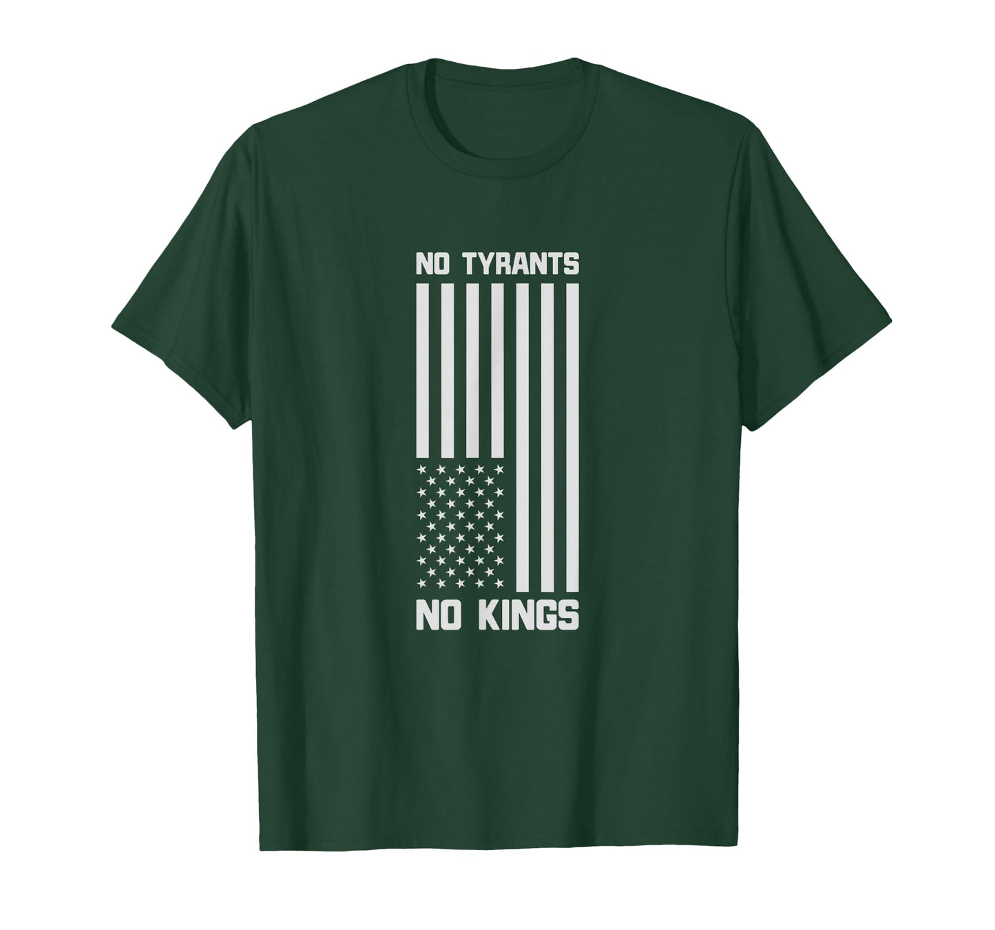 No Tyrants No Kings Funny Political T-Shirt
