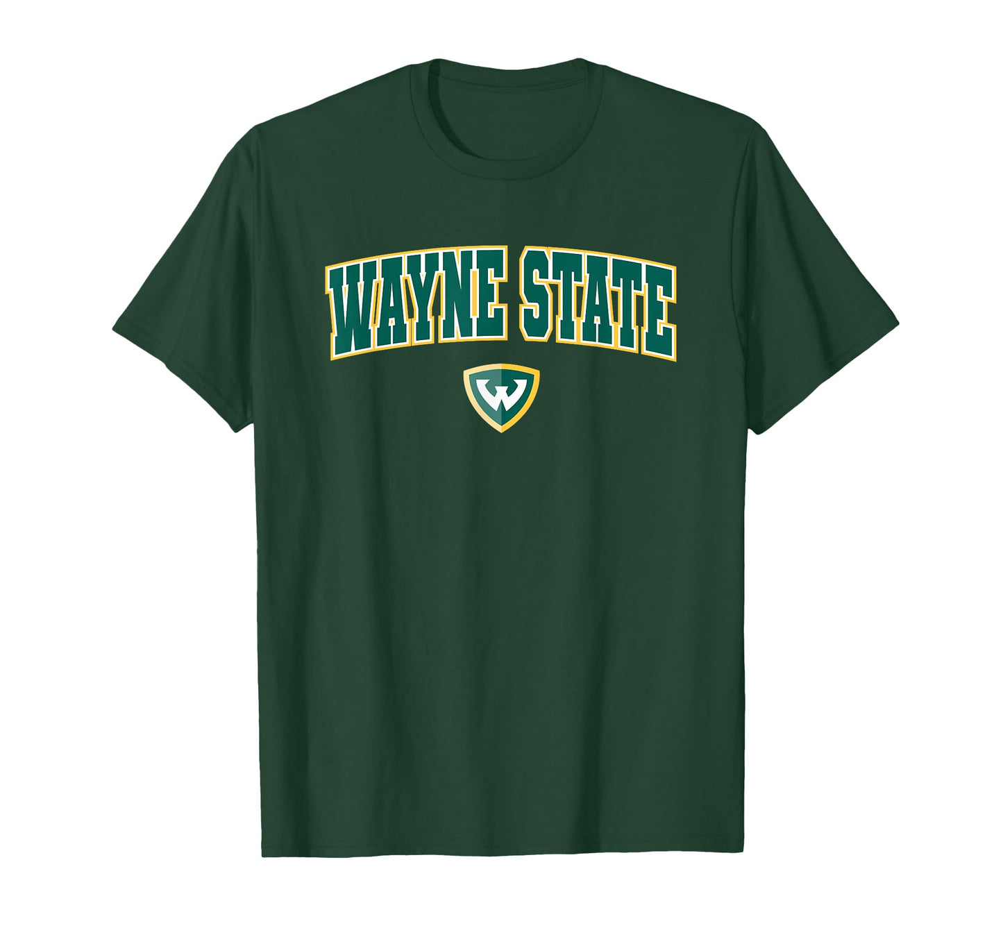 Wayne State University Warriors Arch Logo T-Shirt