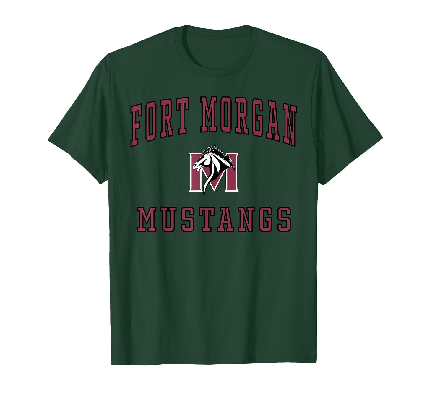 Fort Morgan High School Mustangs T-Shirt C1 T-Shirt