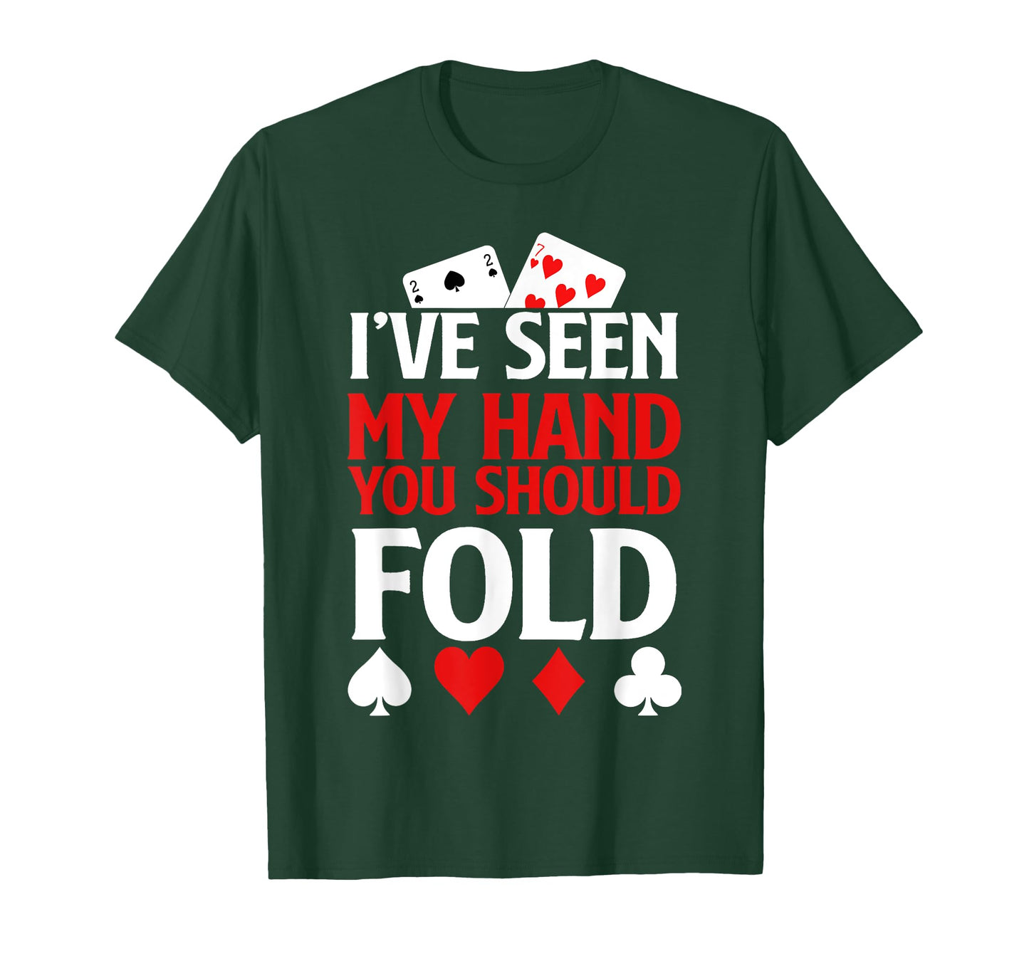 Funny Poker - Texas Holdem Lucky Poker T-Shirt