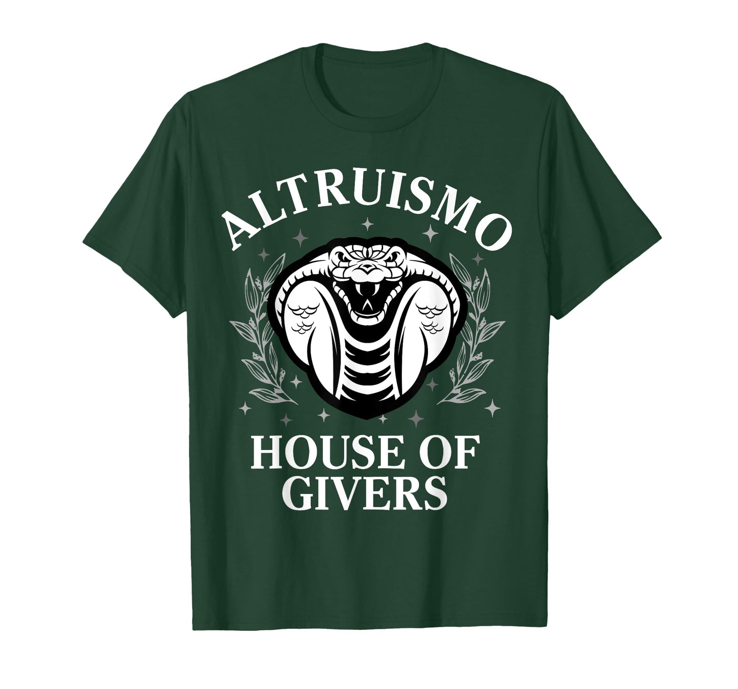 Altruismo House Of Givers RCA School Spirit Black Snake T-Shirt