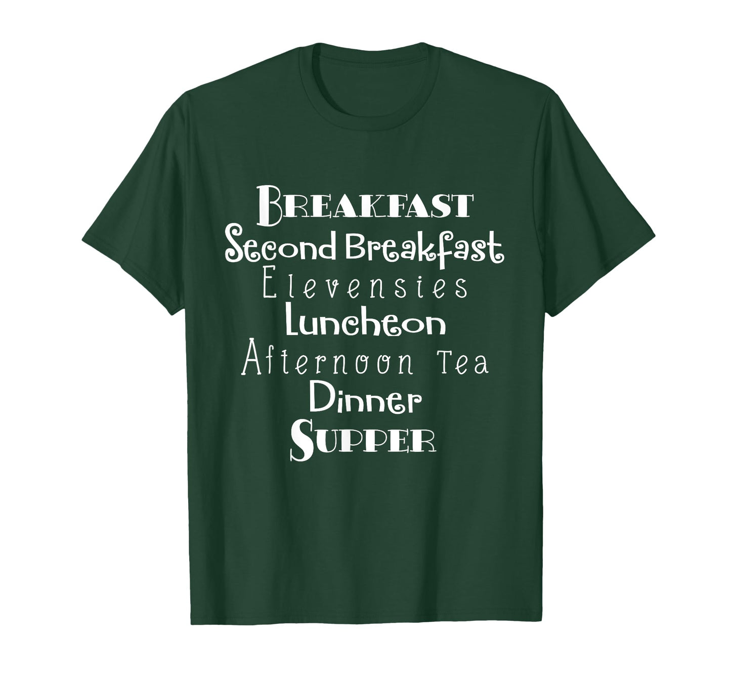 Breakfast, Second Breakfast, Elevenses Luncheon T-Shirt