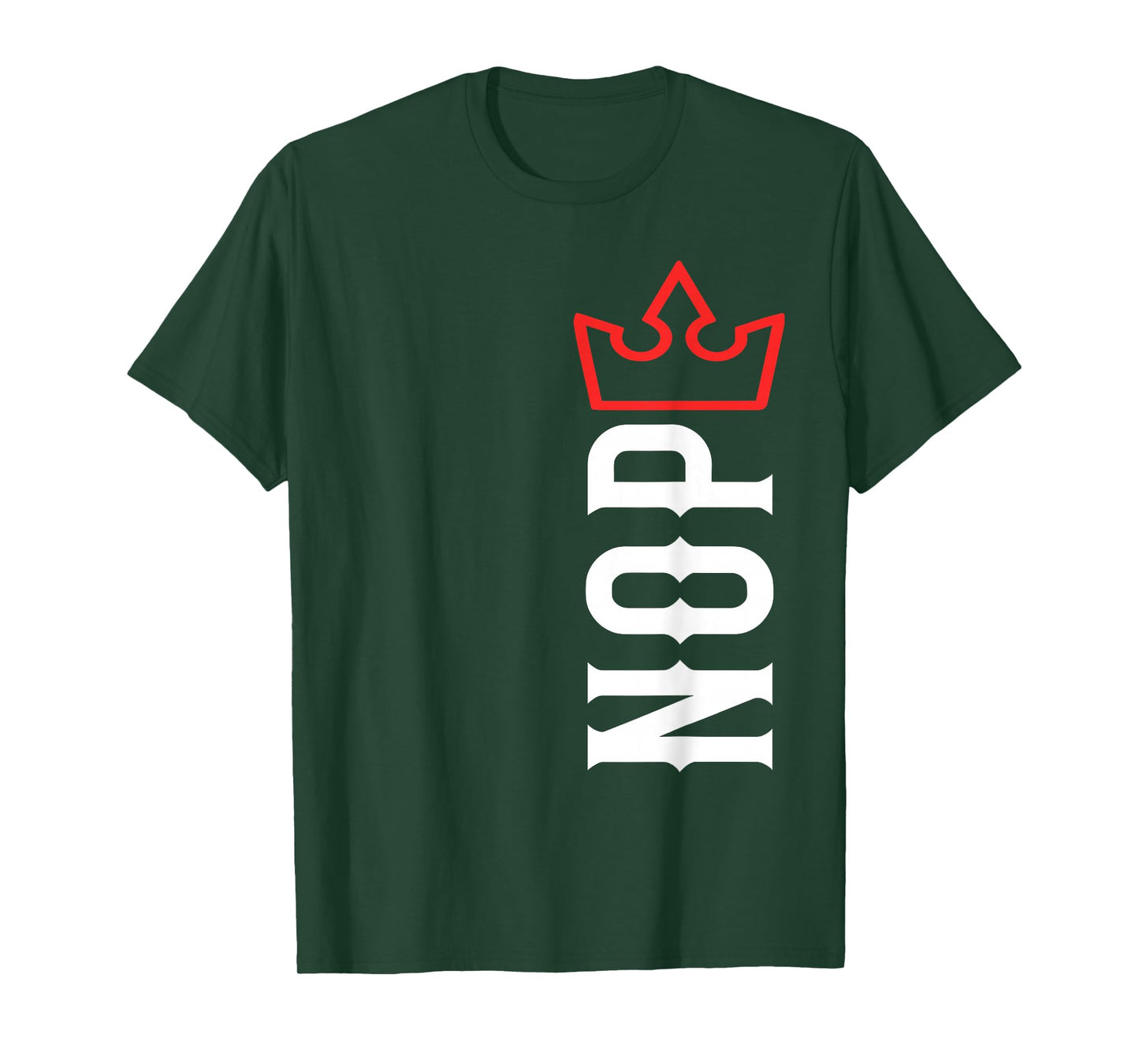 No Kings Nope Bold Minimal Protest Statement T-Shirt