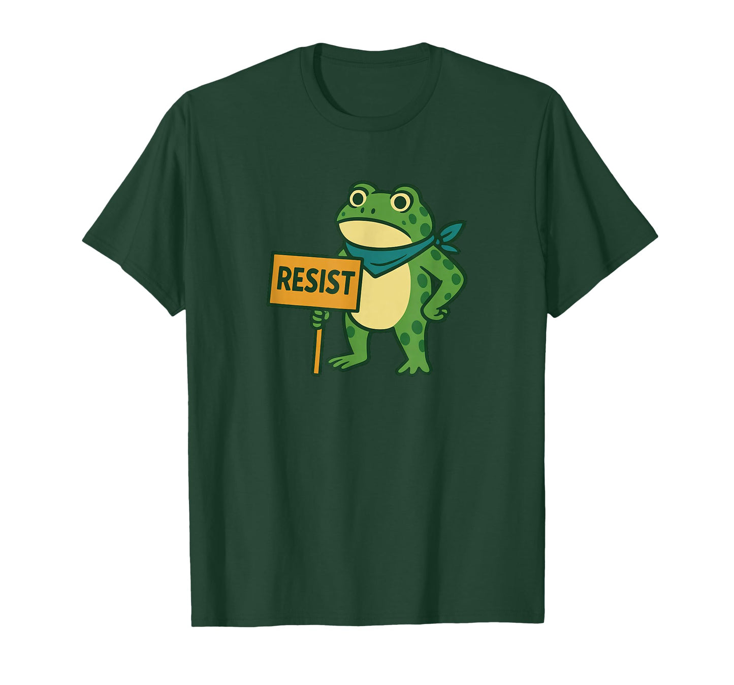 Frog Resist Portland Frog Protest - Portland Frog Activist T-Shirt