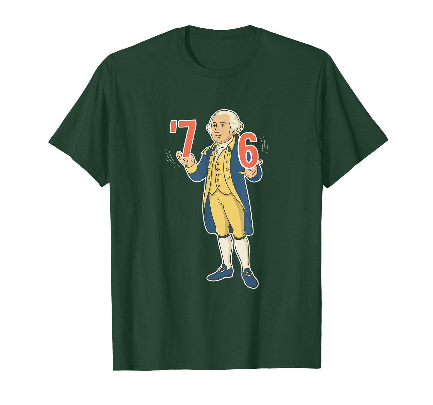 67 Funny George Washington Meme Six Seven Gen Alpha Slang T-Shirt