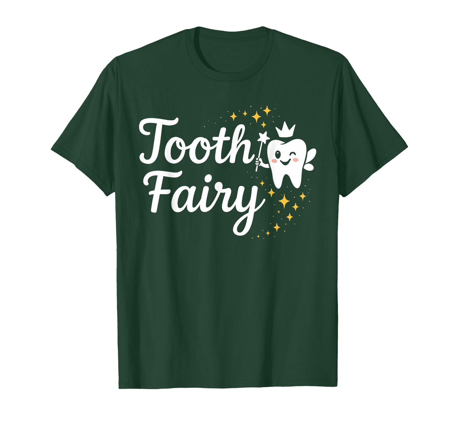 Halloween Tooth Fairy, Cute Spooky Dental Tooth Party T-Shirt