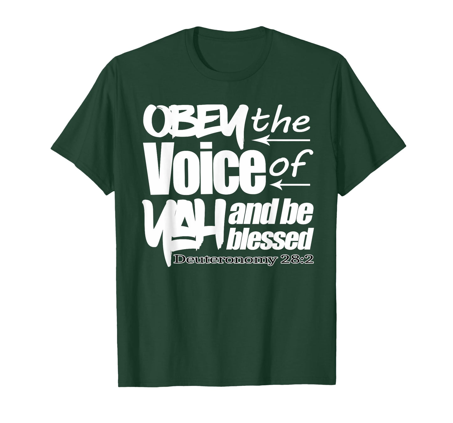 Hebrew Israelite Tribe Judah Torah Deut 28 Obey Yah T-Shirt T-Shirt