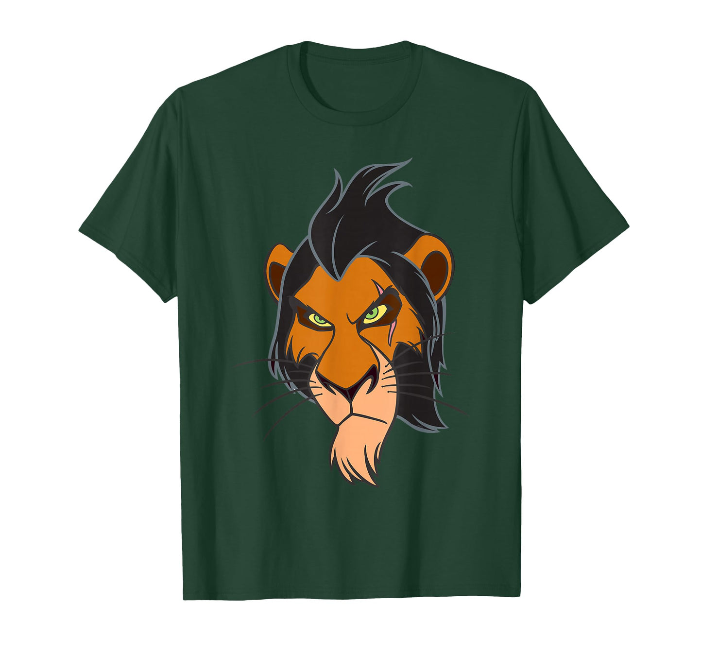 Disney Villains Scar from The Lion King Big Face Costume T-Shirt