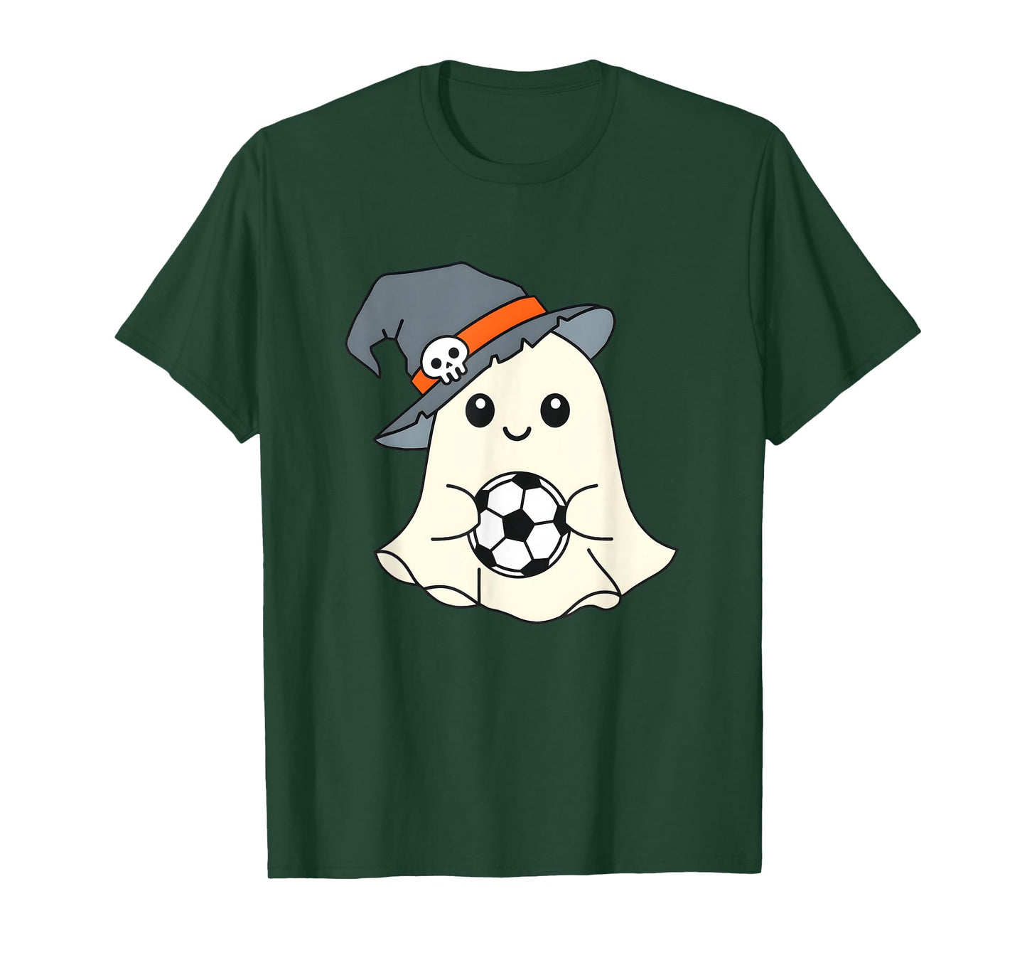 Ghoooal Soccer Ghost Halloween Funny Soccer Halloween T-Shirt