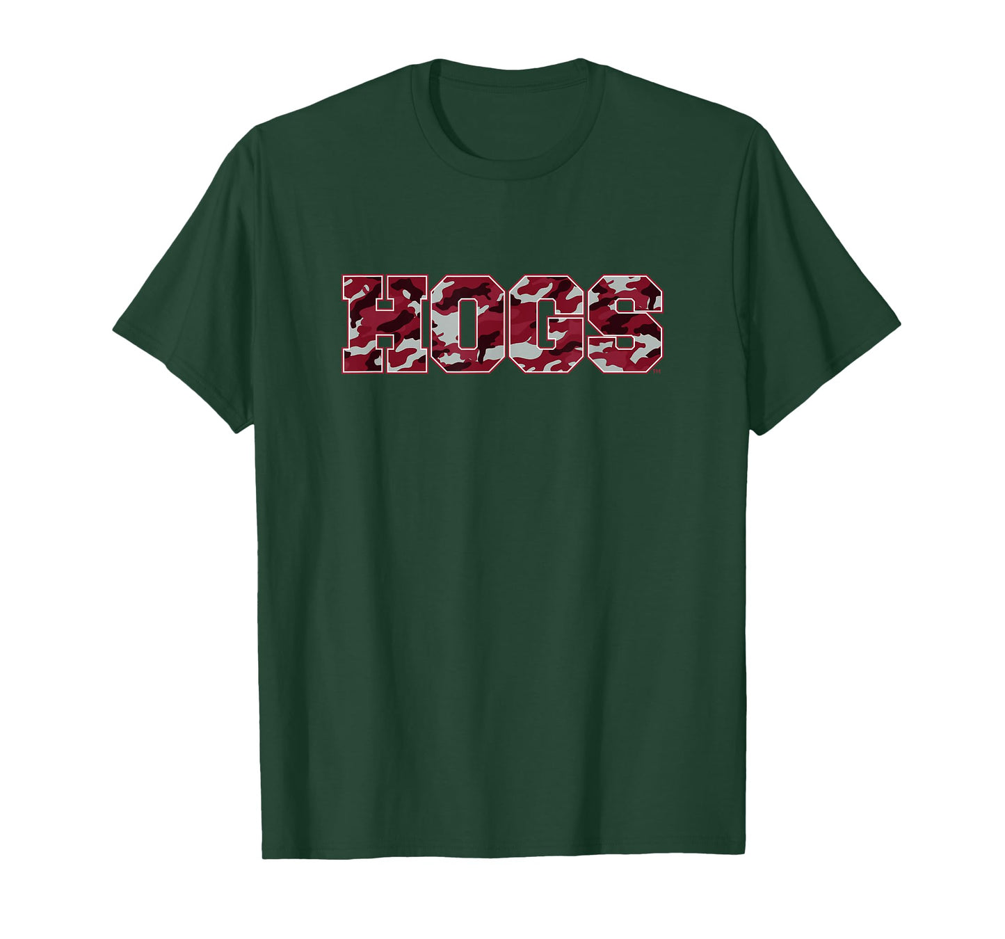 University of Arkansas Razorbacks Camo T-Shirt