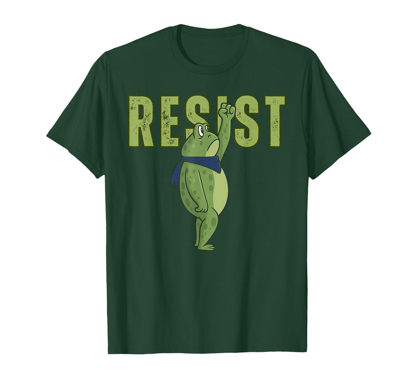 Portland Frog Resist Funny Protest No Kings Abolish Ice T-Shirt