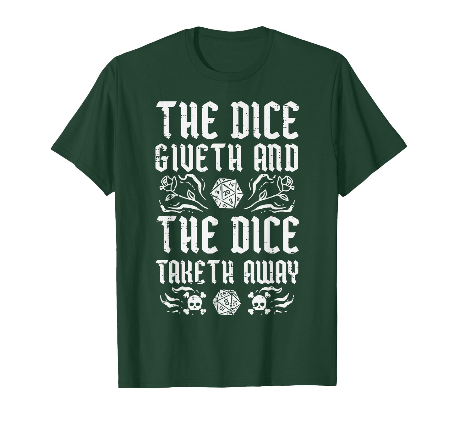 Rpg Giveth Taketh Funny Gamer Men Boys Kids T-Shirt