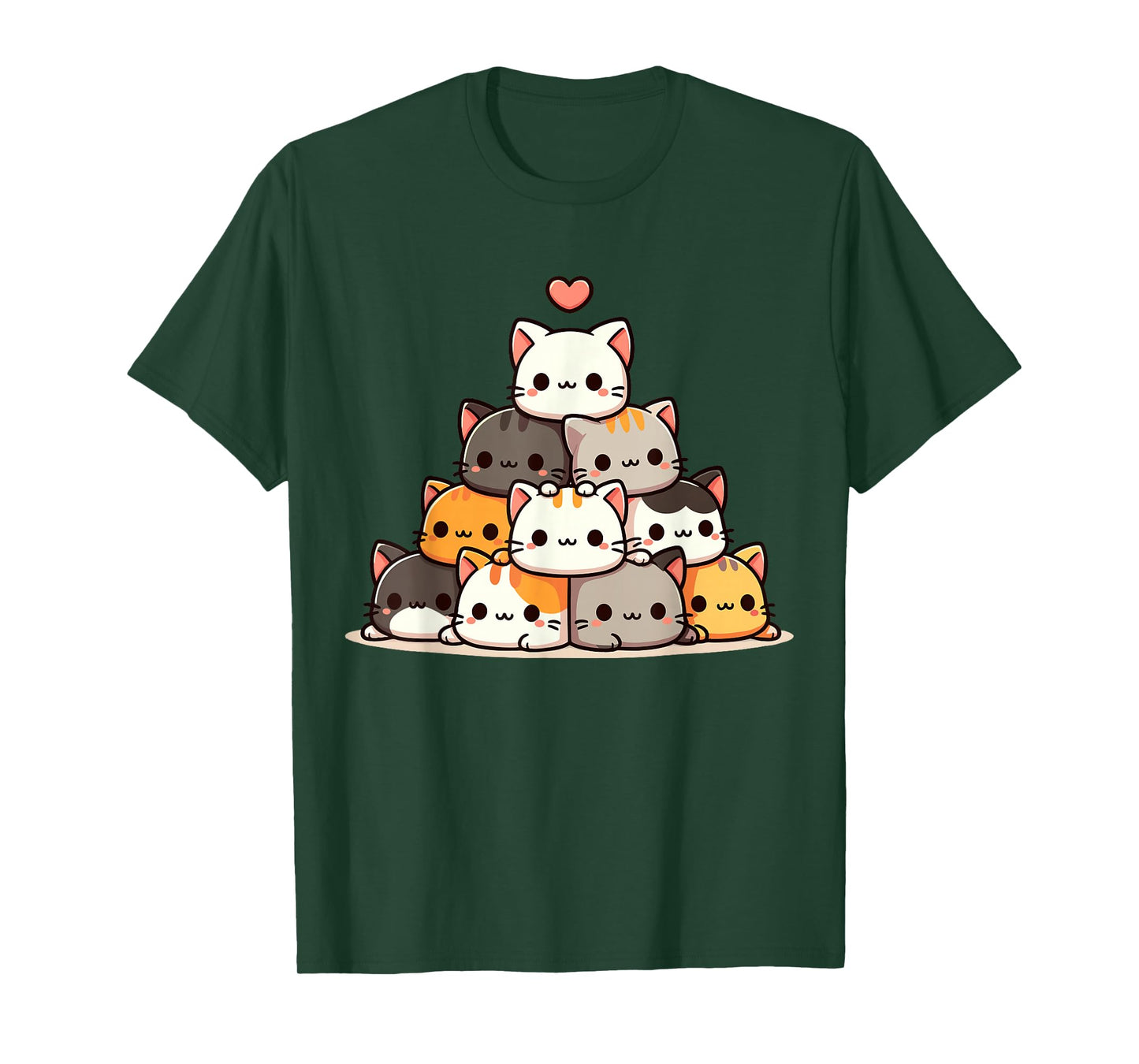 Cat Cute Cats Anime Kawaii T-Shirt