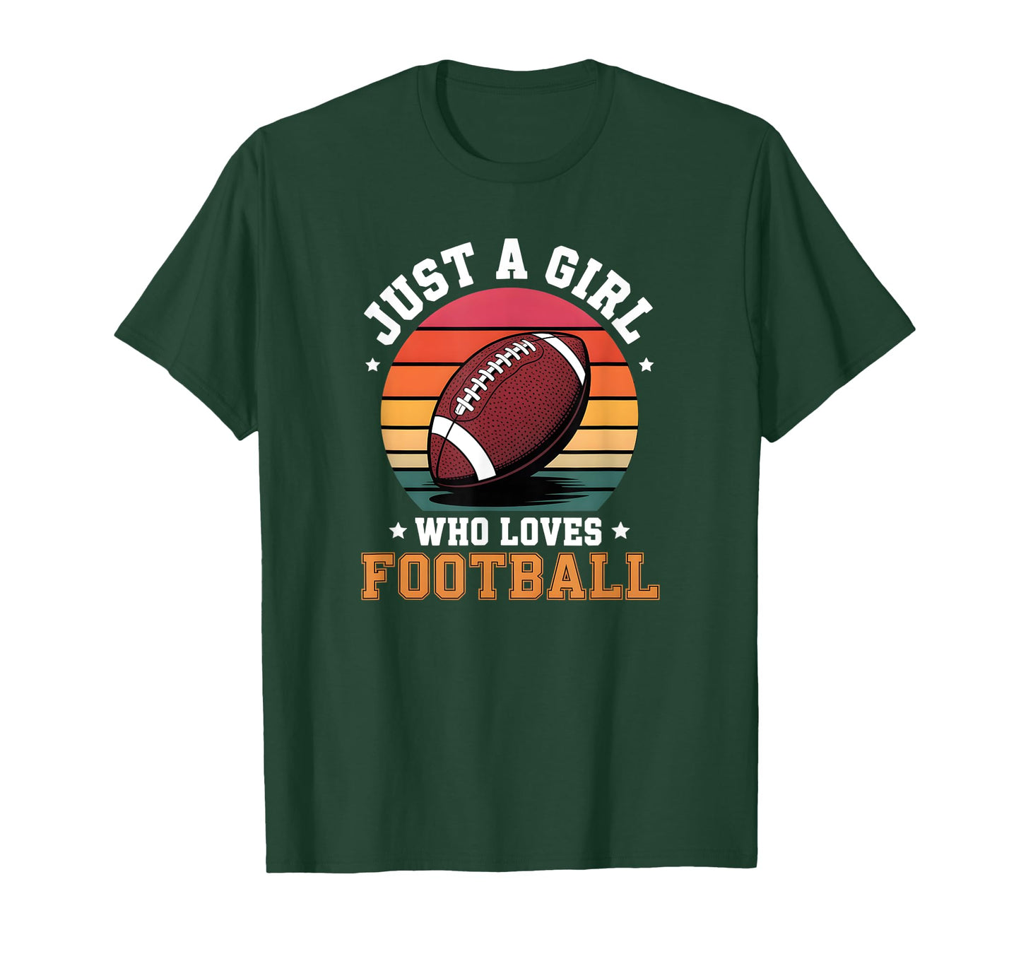 Girls Football T-Shirt
