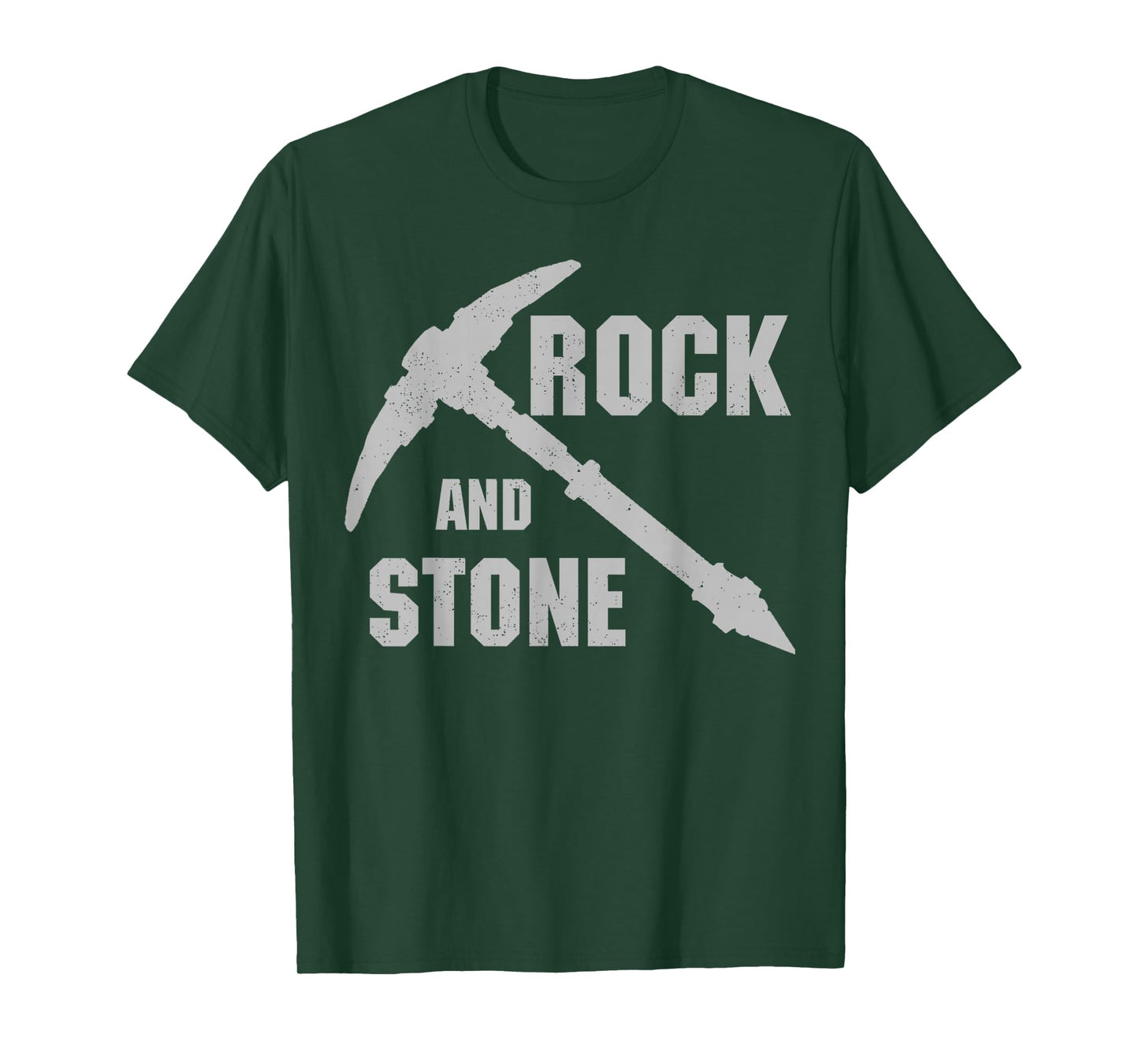 Rock and Stone! - Grey Design Vintage T-Shirt