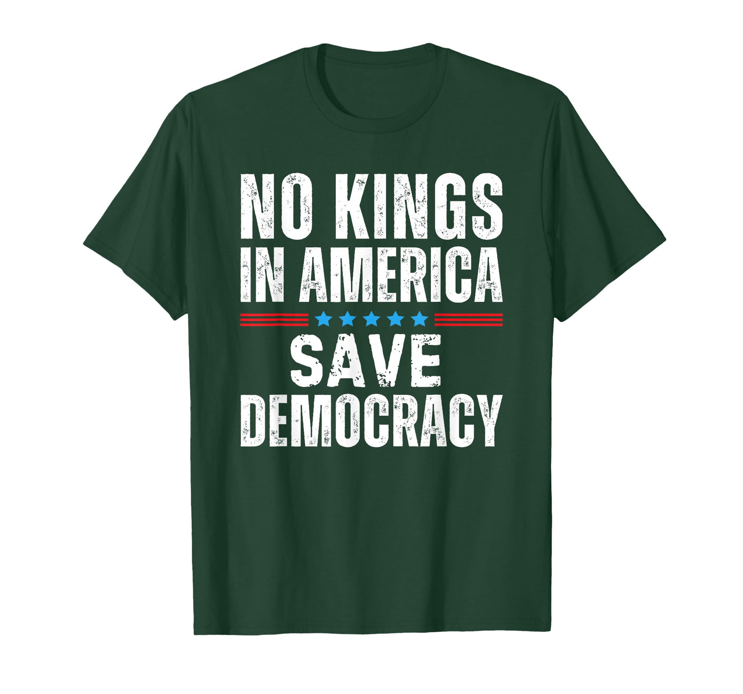 No Kings in America Save Democracy T-Shirt