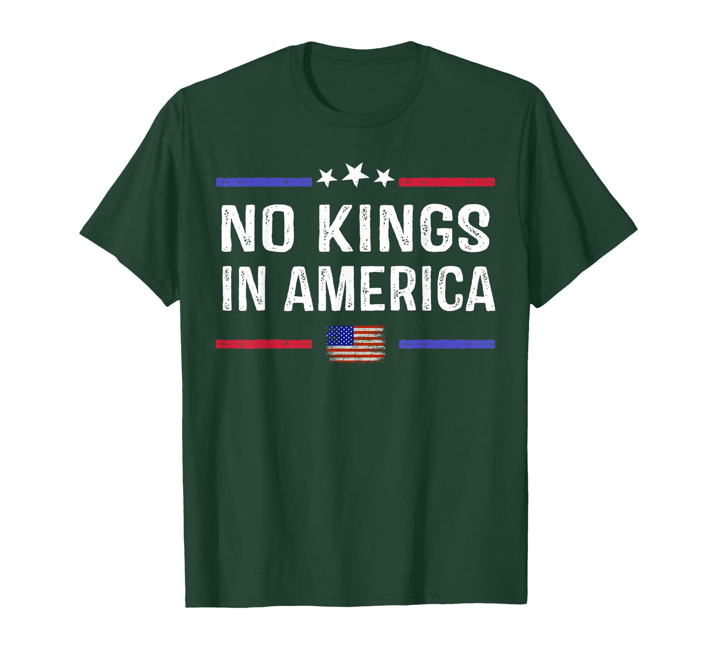 No Kings In America Since 1776 Patriotic USA 4th Of July T-Shirt