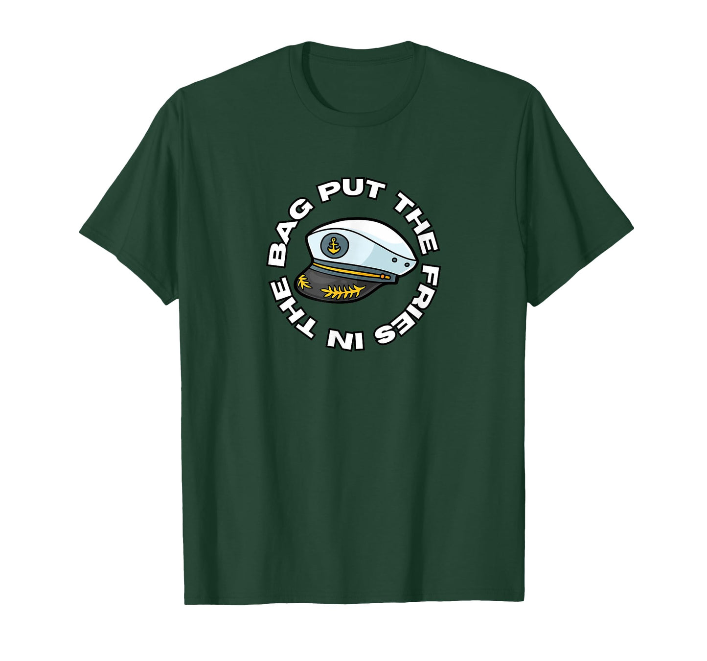 PUT THE FRIES IN THE BAG - WOTS Josh Block T-Shirt