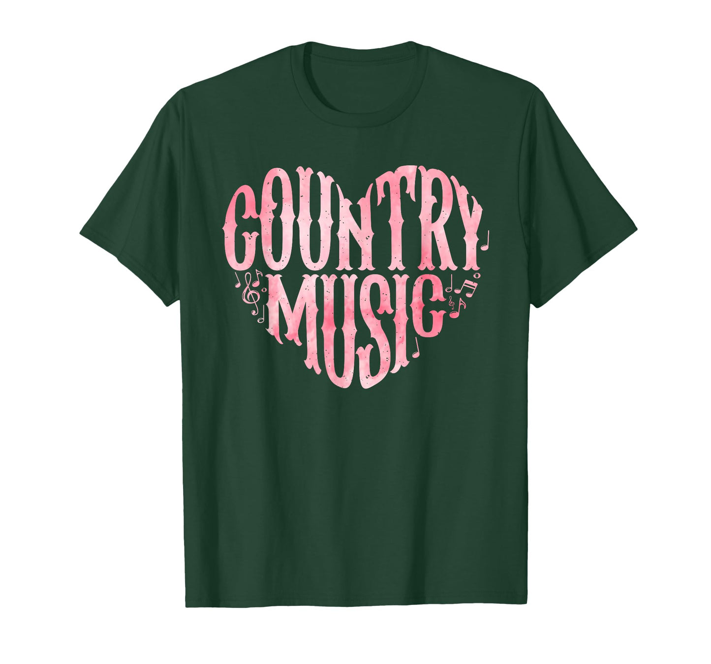 Cute Country Music Art for Men Women Concert Country Music T-Shirt