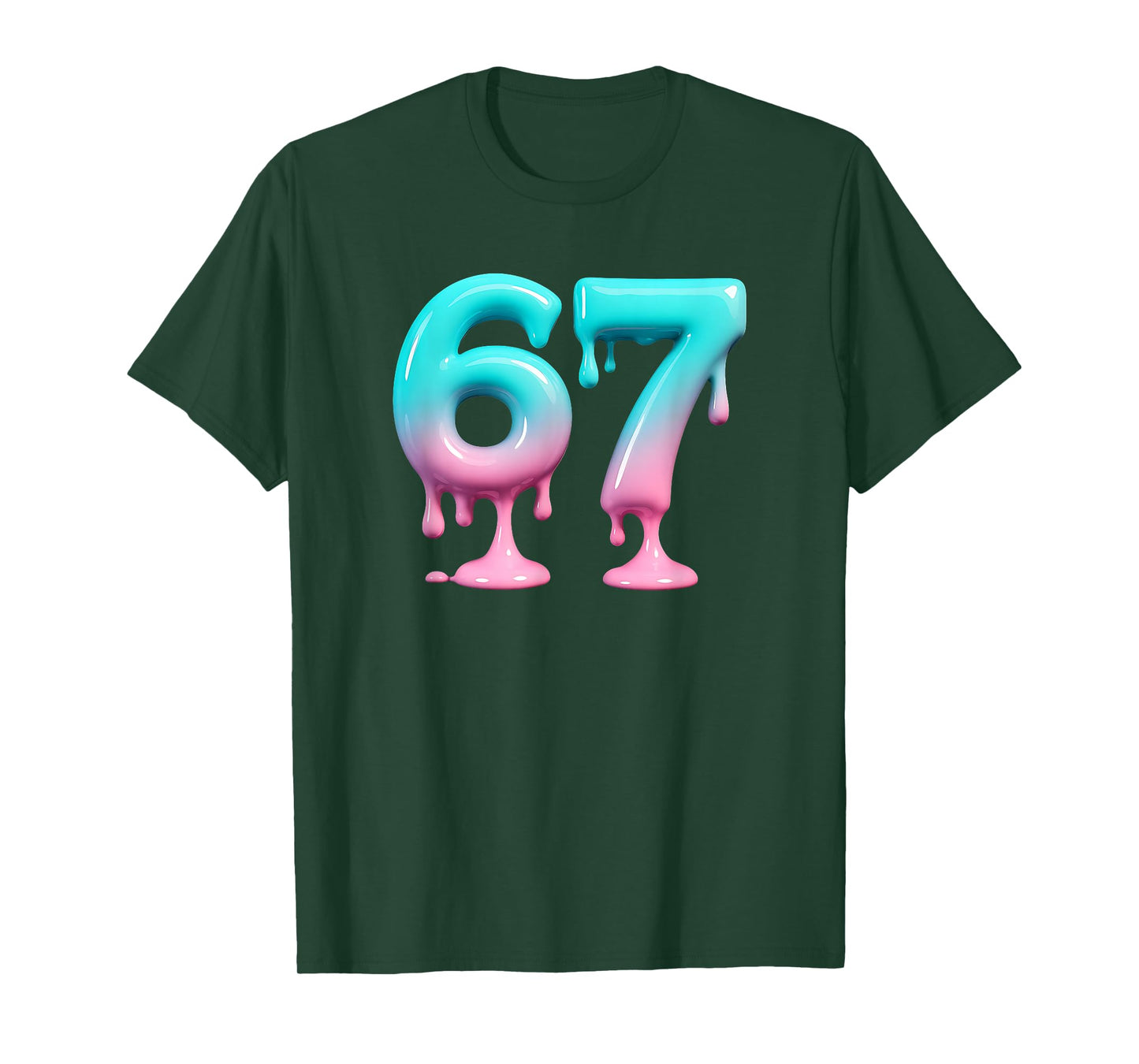 Six Seven 67 Meme for Gen Alpha Kids and Adults 6 7 T-Shirt
