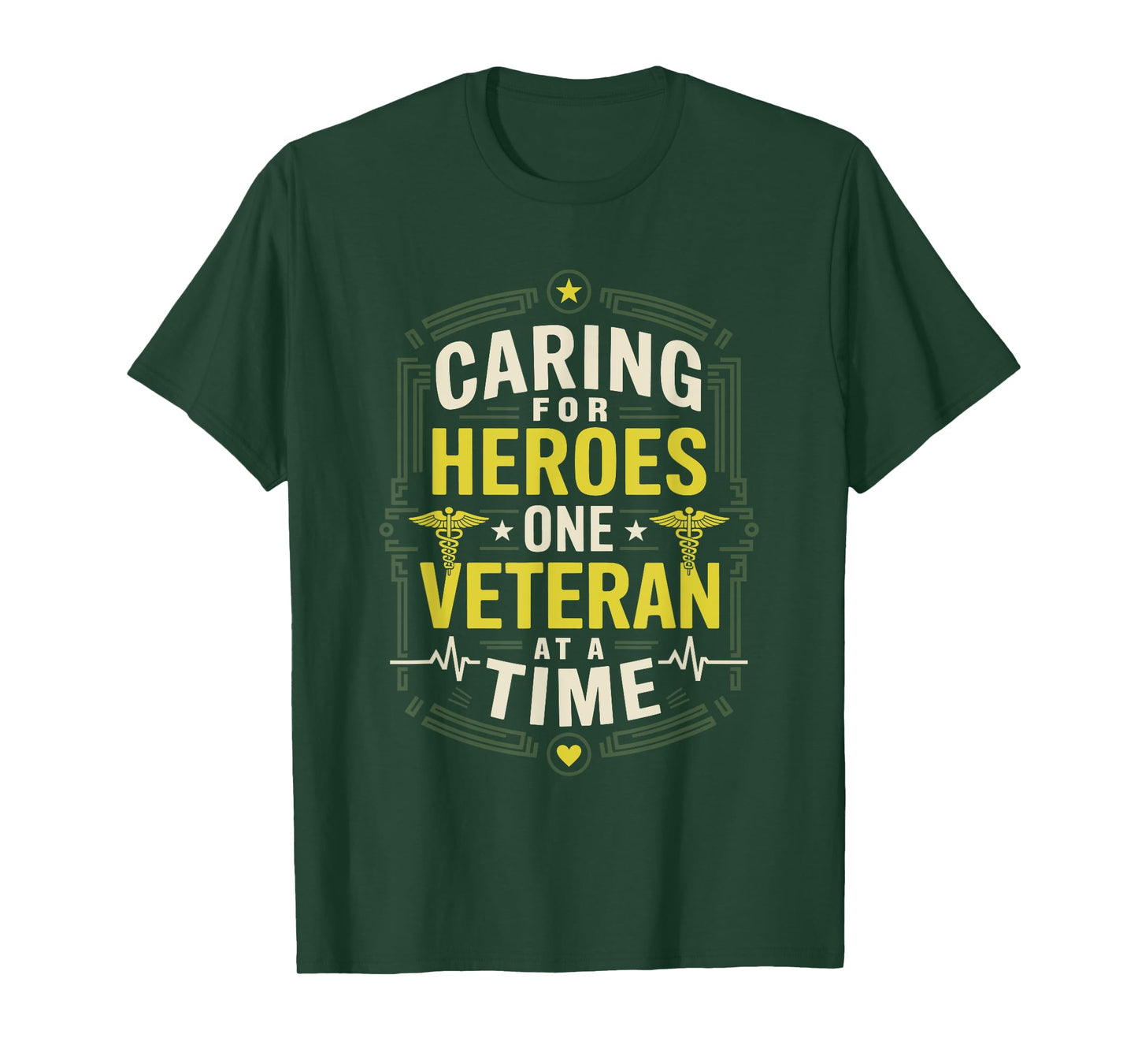 Veterans VA Nurse Quote for Military Corp Nursing T-Shirt