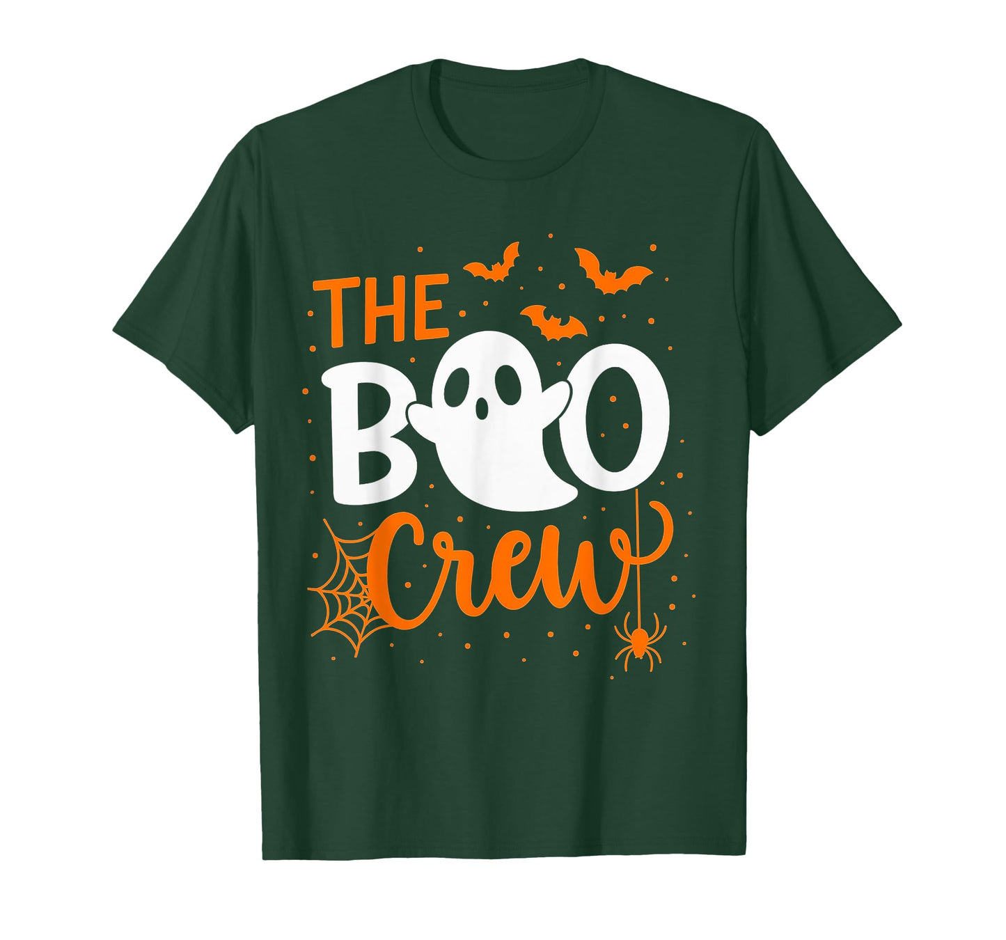 The Boo Crew Halloween Ghost Spooky Family Matching squad T-Shirt