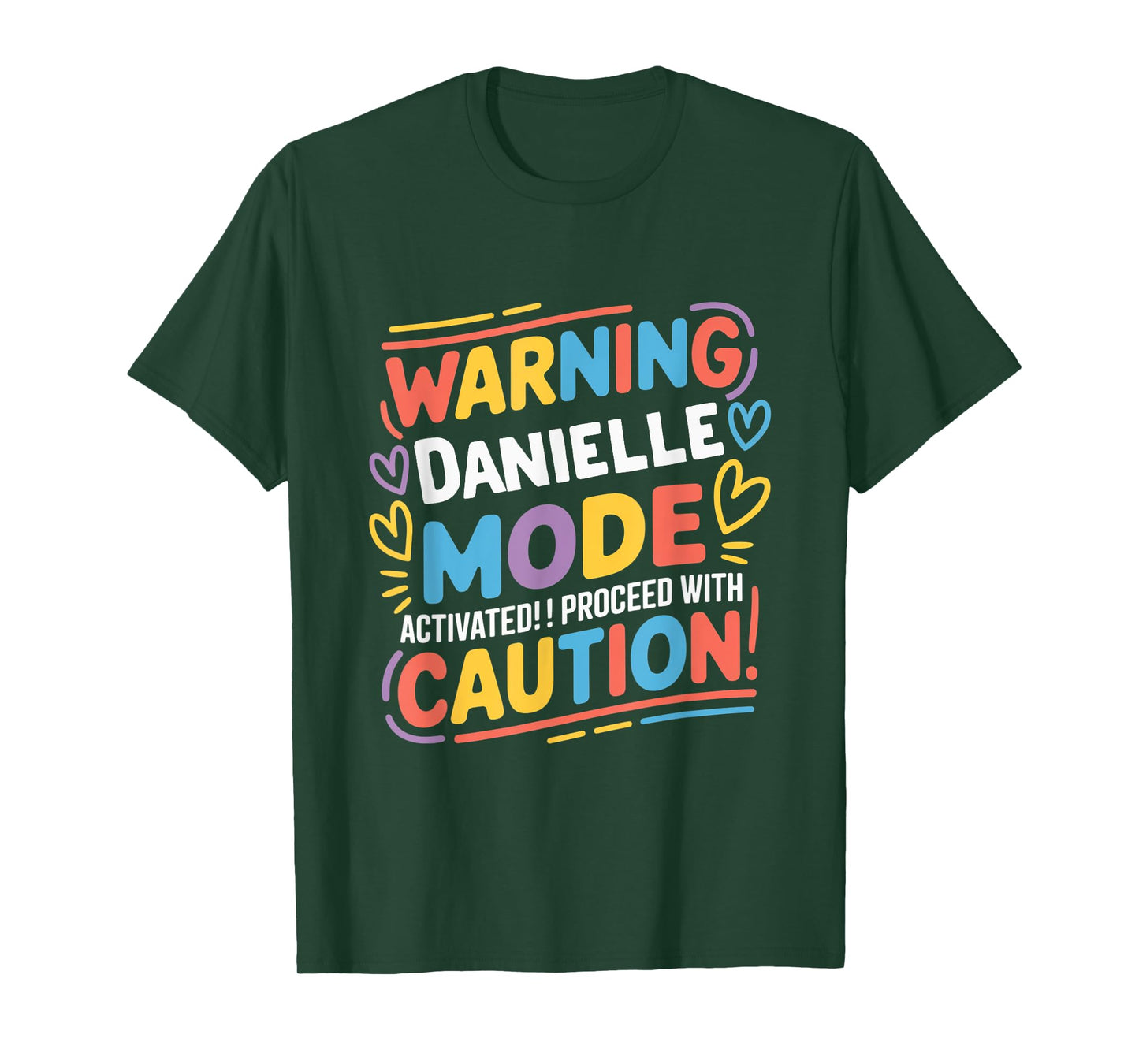 DANIELLE Personalized Name Cute Custom Danielle Name T-Shirt