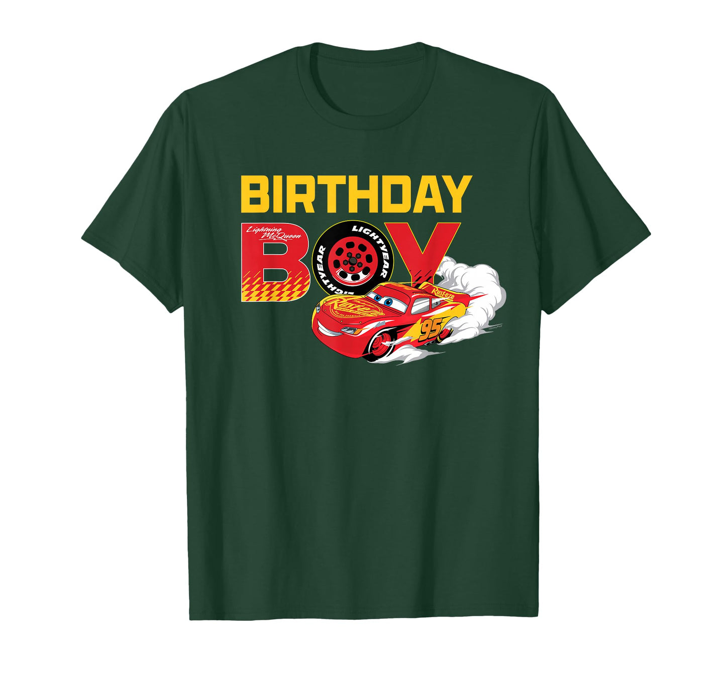 Disney & Pixar's Cars “Birthday Boy” Lightning McQueen T-Shirt