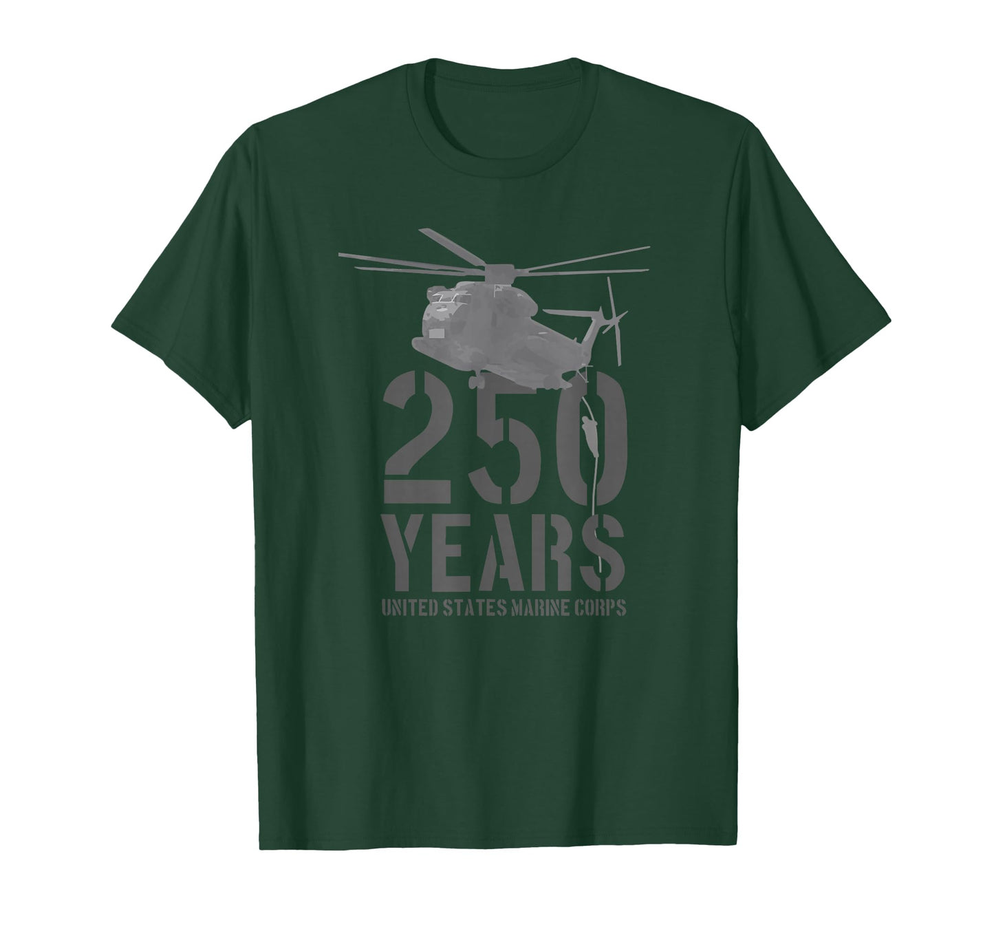 United States Marine Corps 250 Years Chopper T-Shirt