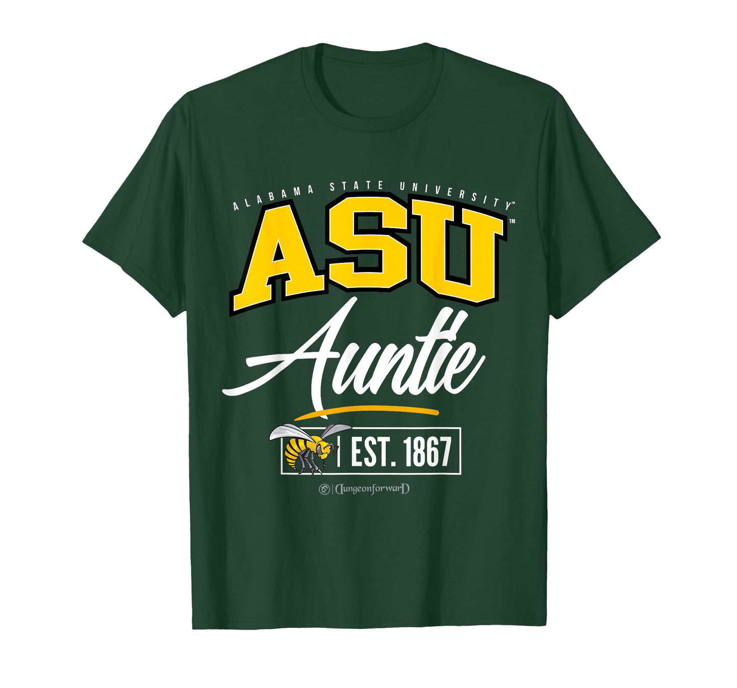 Alabama State University - ASU HBCU Auntie T-Shirt
