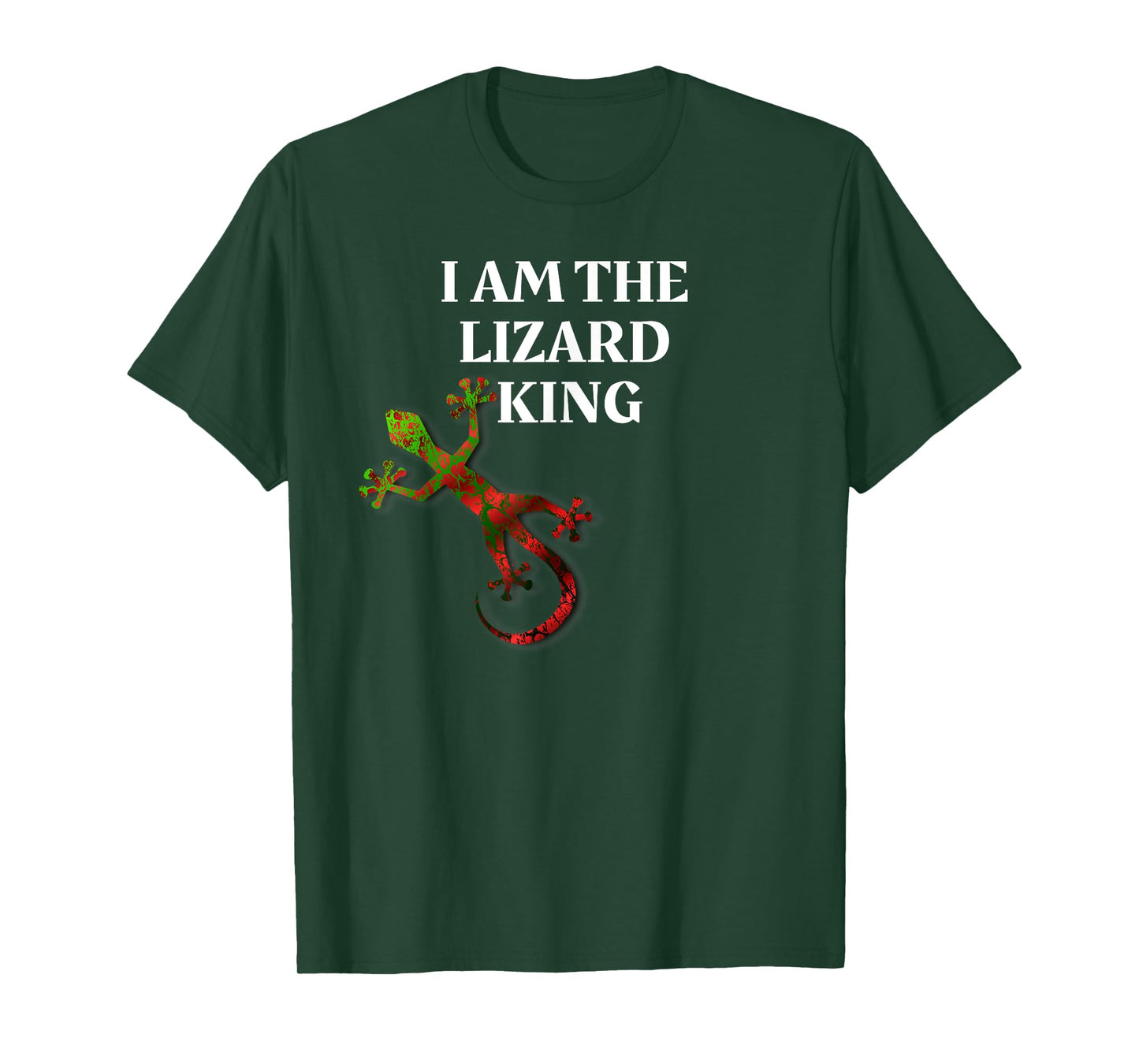 I Am The Lizard King Lizard Lover Tshirt T-Shirt