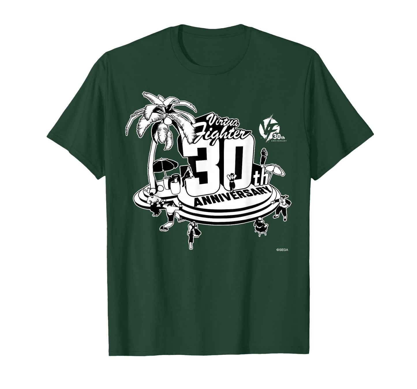 Virtua Fighter 30th Anniversary (key art) T-Shirt