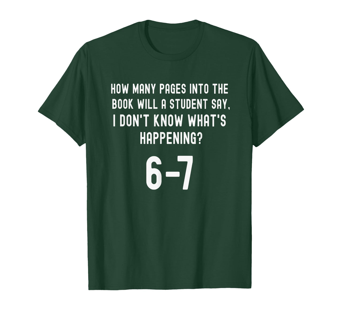 67 Shirt for Teachers 67 Meme English Teacher Six Seven T-Shirt