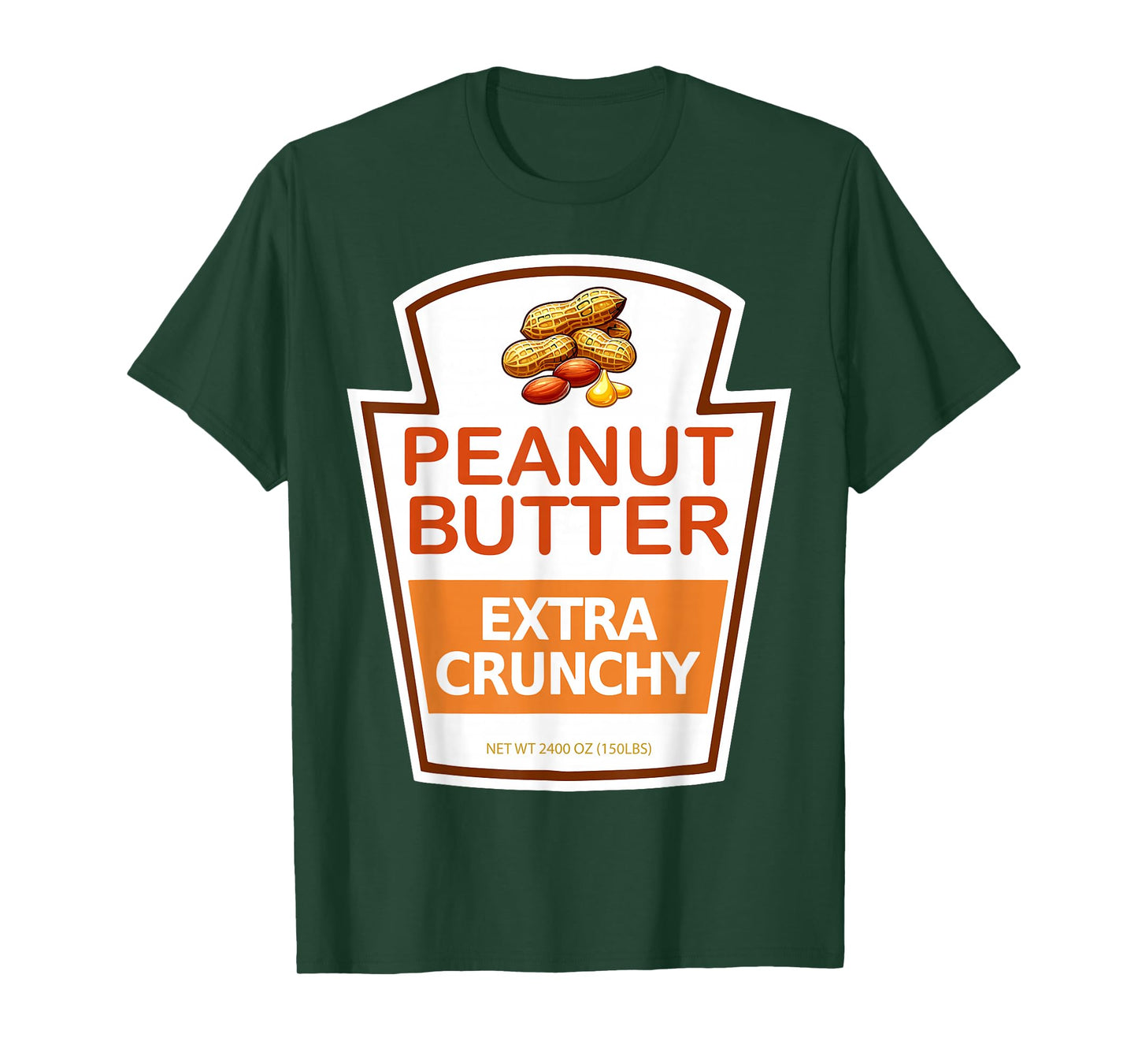 Peanut Butter Extra Crunchy for Halloween T-Shirt