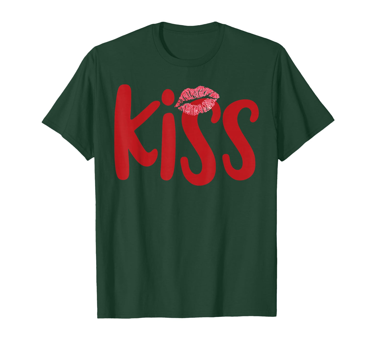 Kiss Marry Kill Girls Group Trio KISS Costume Red Kissy Lips T-Shirt