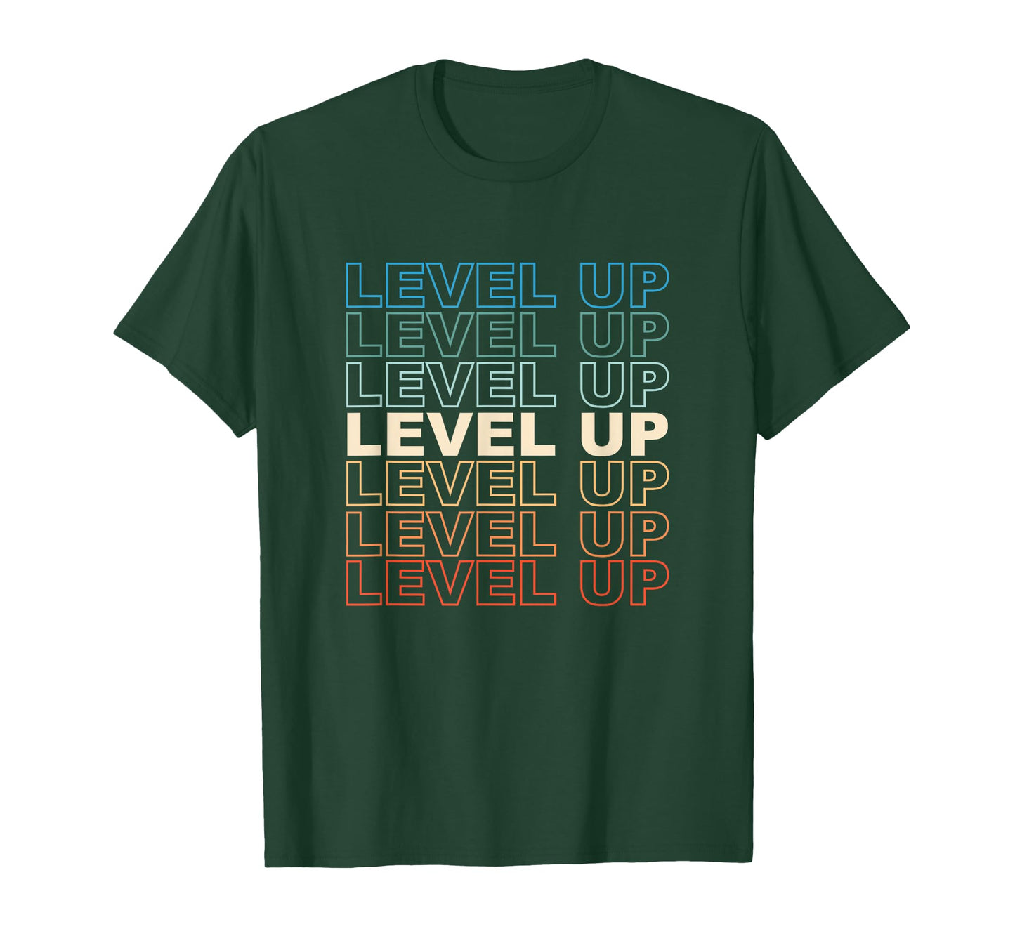 Vintage Gamer LEVEL UP Video Game Lover Retro Gaming Gift T-Shirt