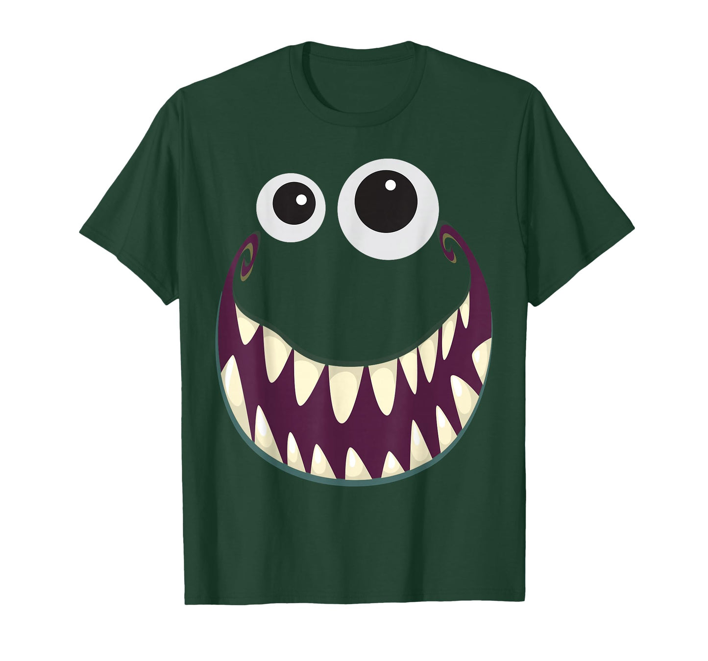 Monster Face Easy Costume Ideas Halloween Graphic T-Shirt