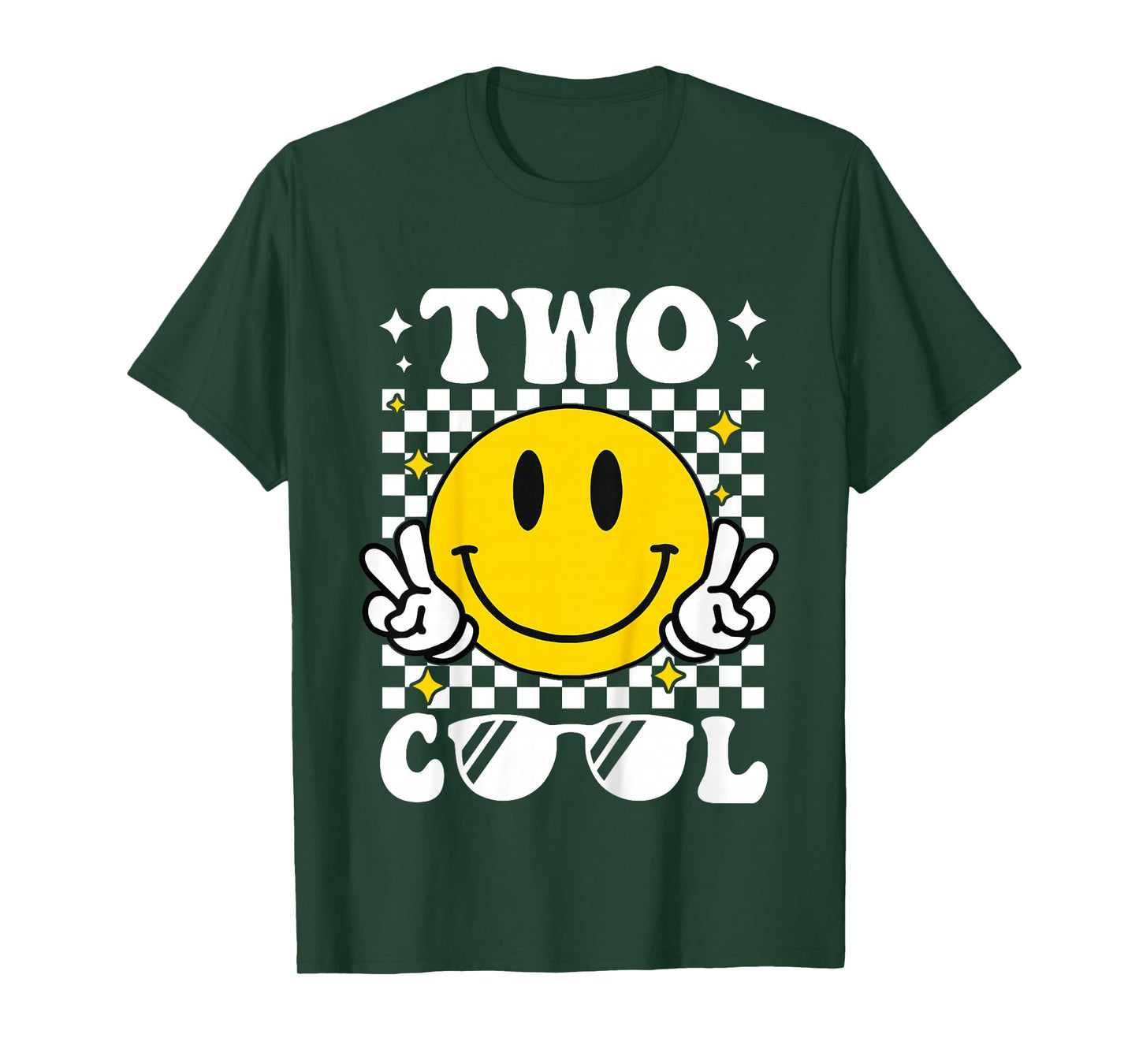Kids Two Cool 2 Years Old Birthday For Boy Birthday Party Boys T-Shirt