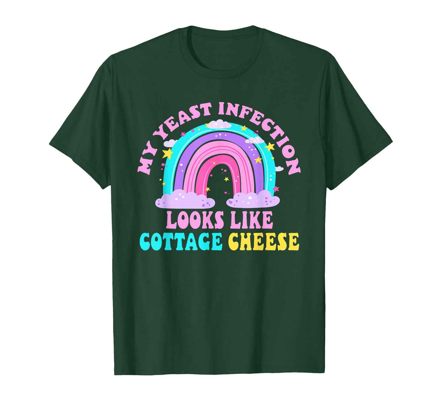 Ugly Monkey Tees. My Yeast Infection Funny Nasty Adult Humor Queef Roulette T-Shirt