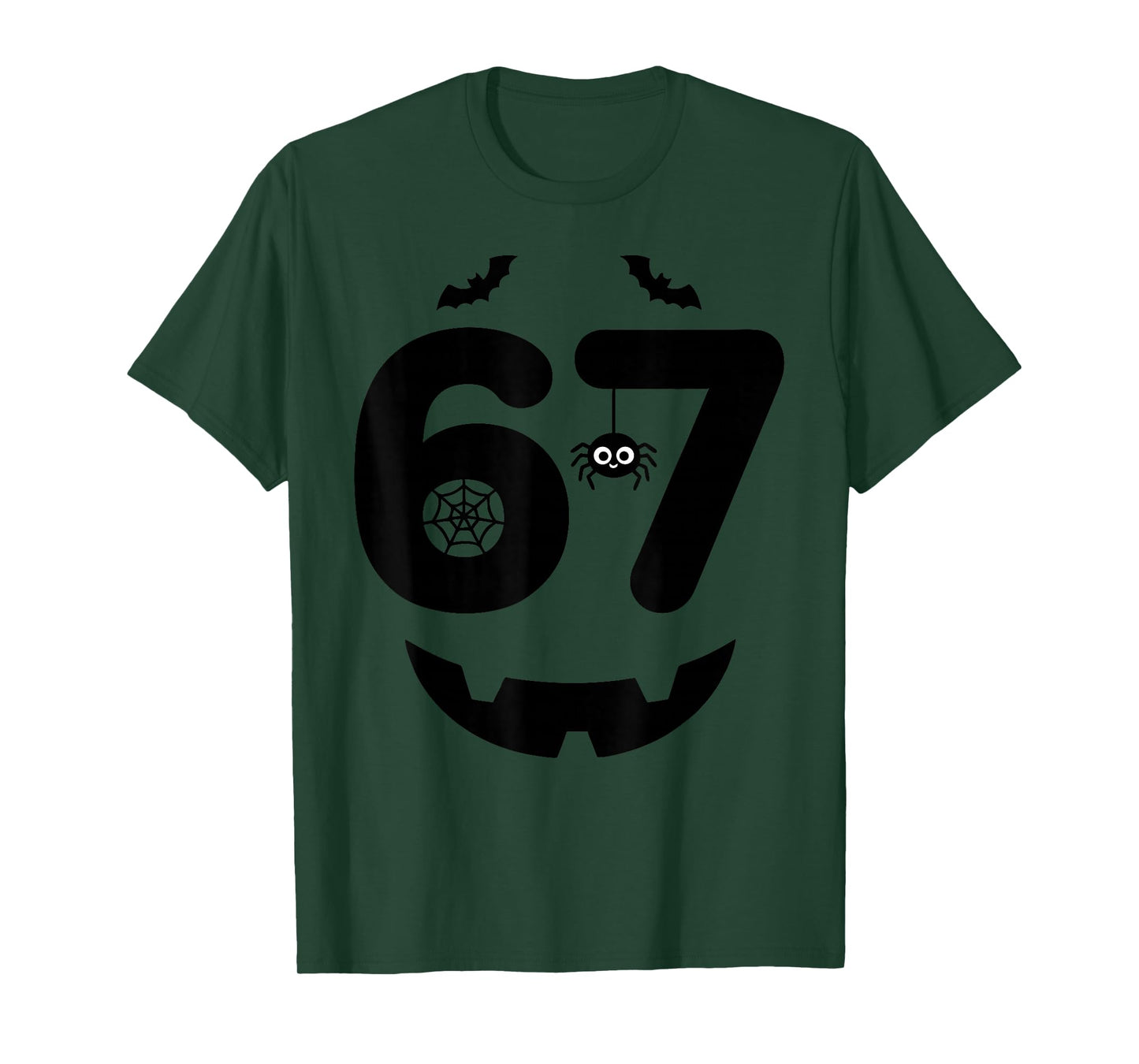 Kids Six Seven Meme 67 6 7 Halloween T-Shirt