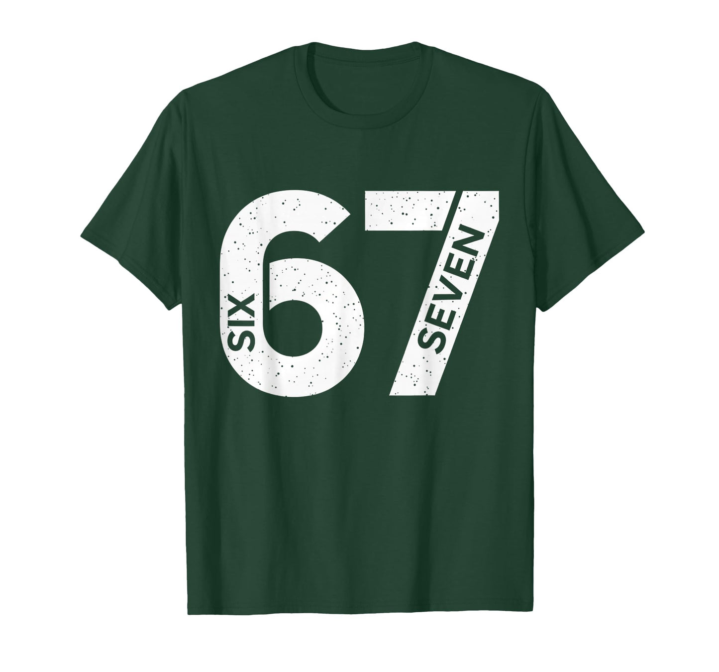 Cool Six Seven Number Gen Alpha Slang 6 7 Trending Meme T-Shirt