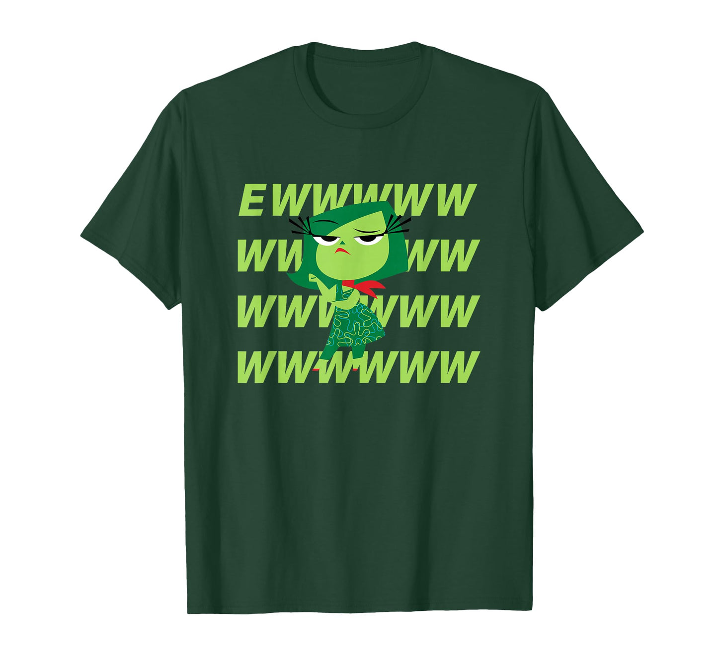 Disney Pixar Inside Out 2 Disgust Eww T-Shirt