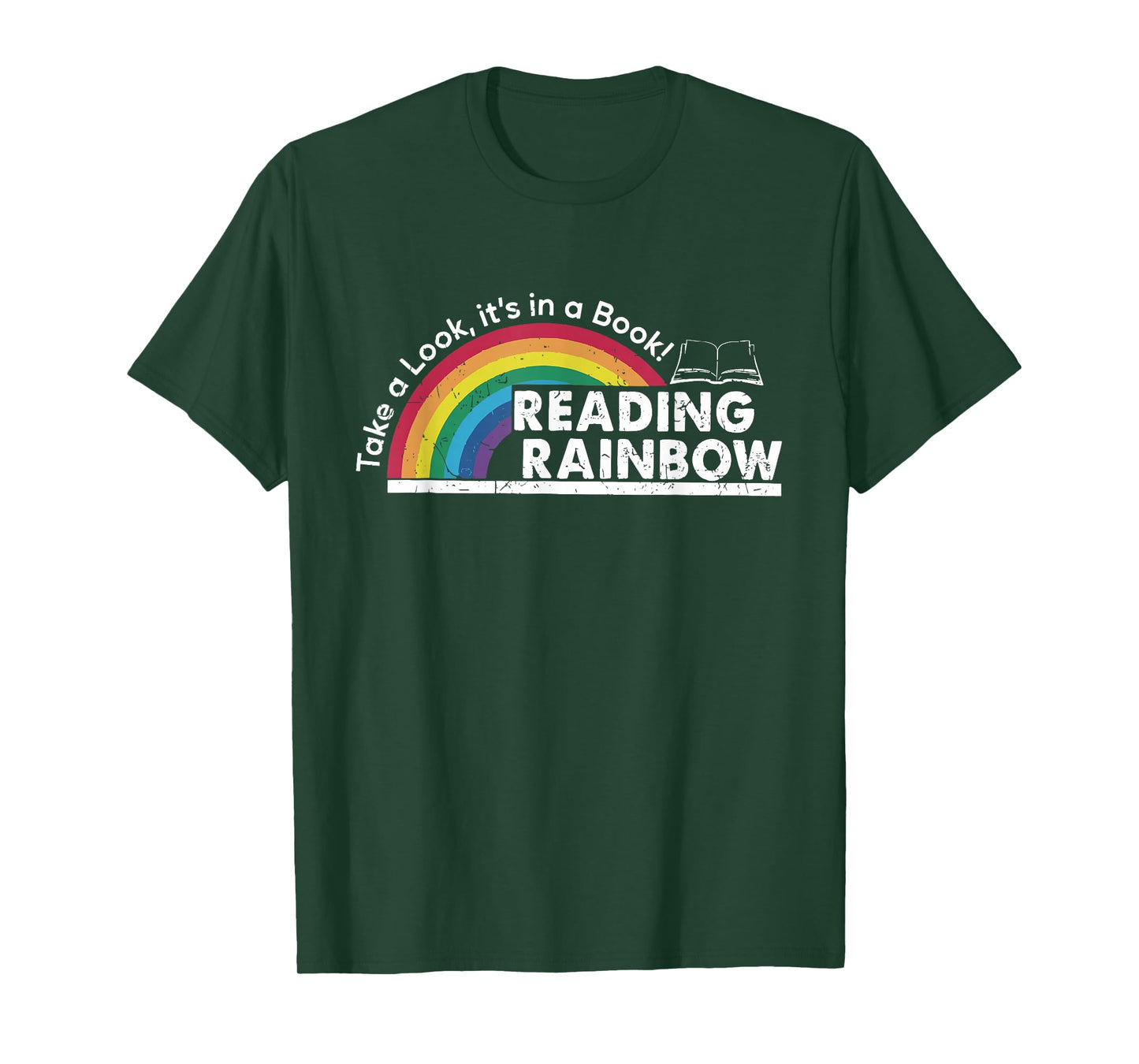 Take A Look It's In A Book Retro Reading Book Lover T-Shirt